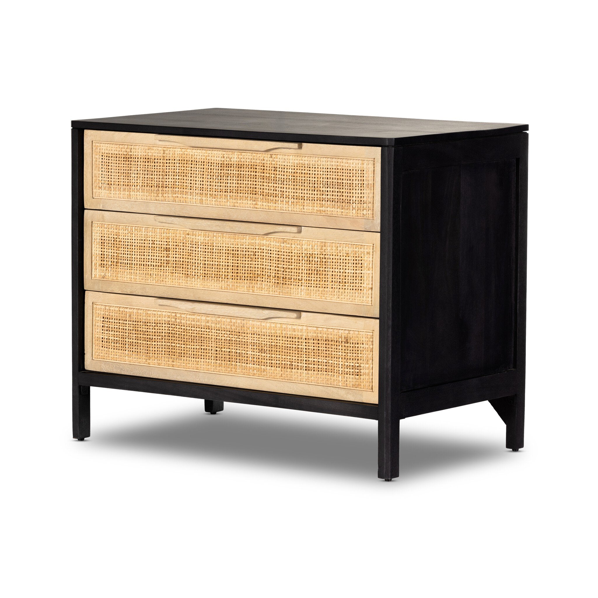 Sydney Large Nightstand, Black Wash