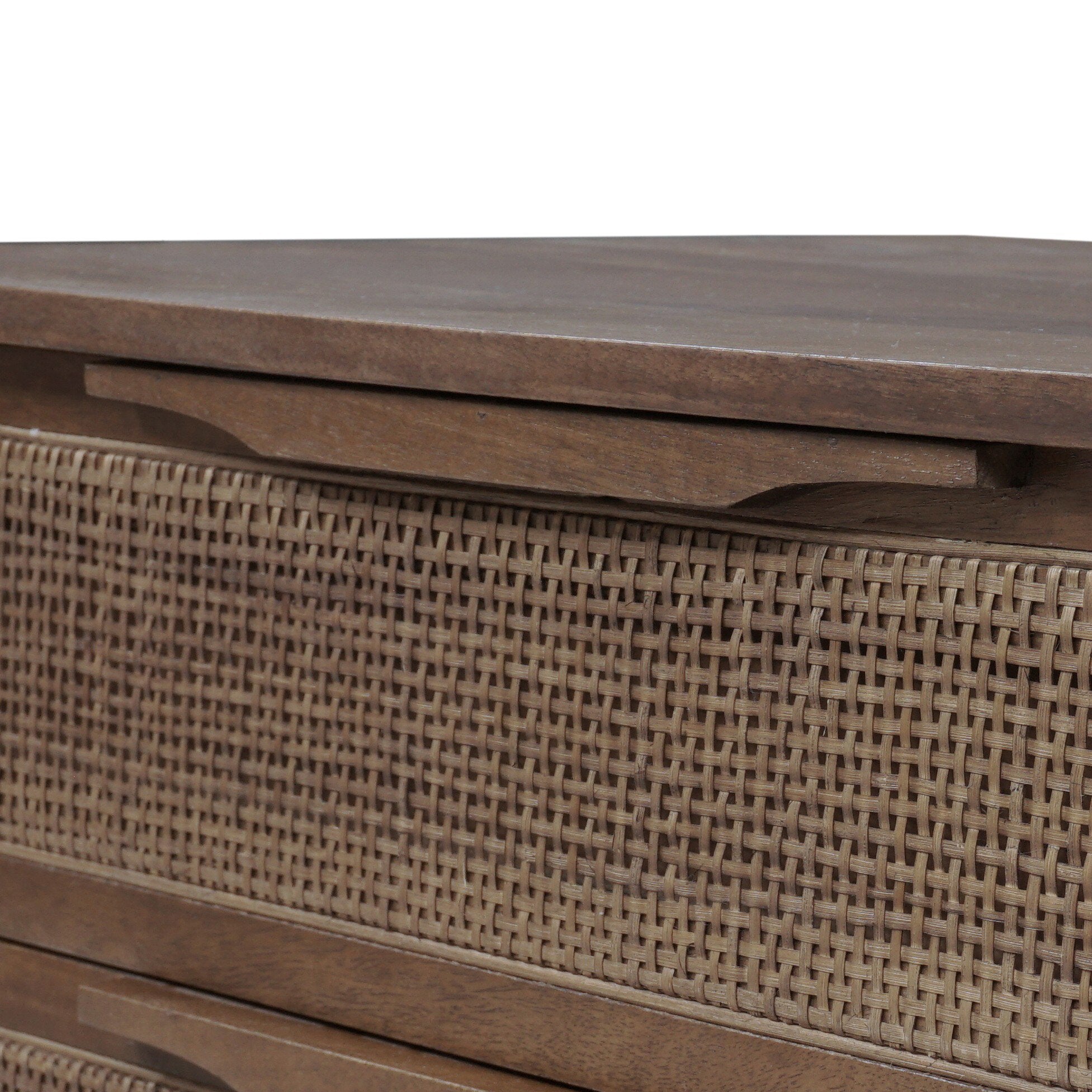 Sydney Large Nightstand, Brown Wash