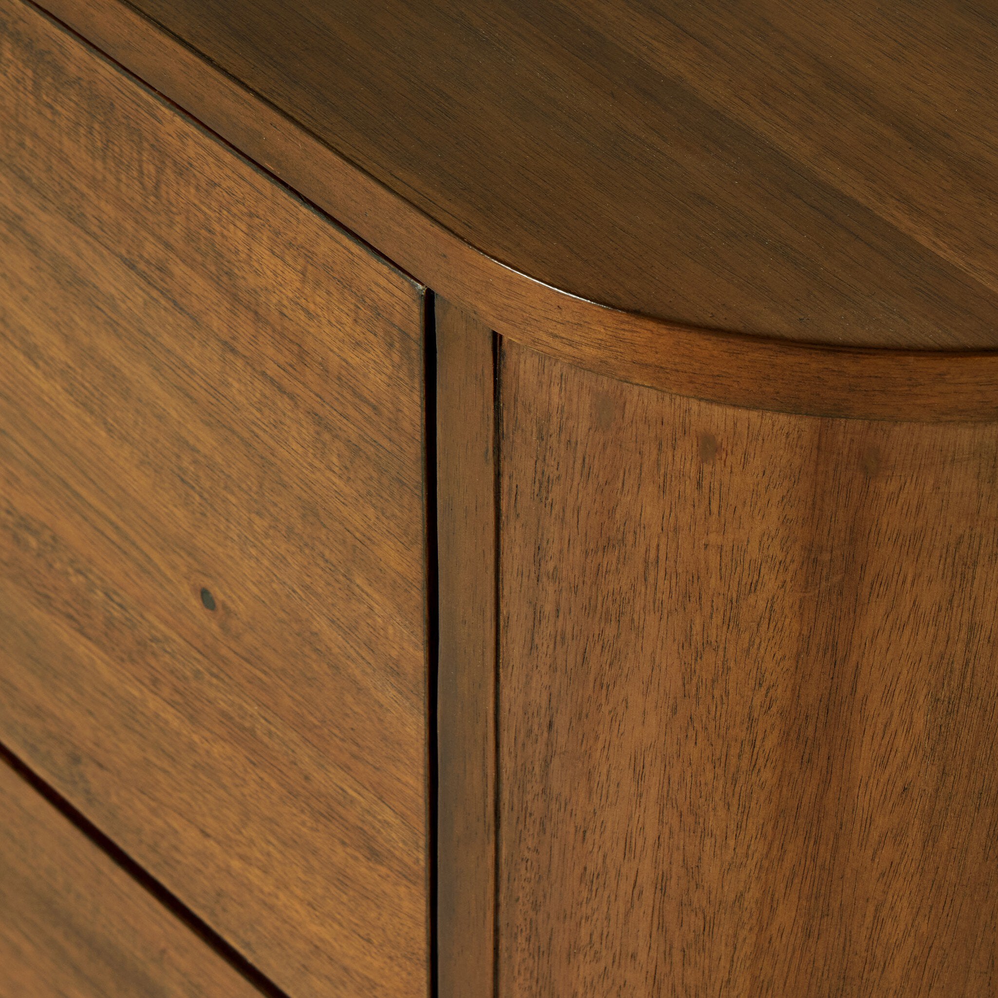 Paden Nightstand, Seasoned Brown Acacia