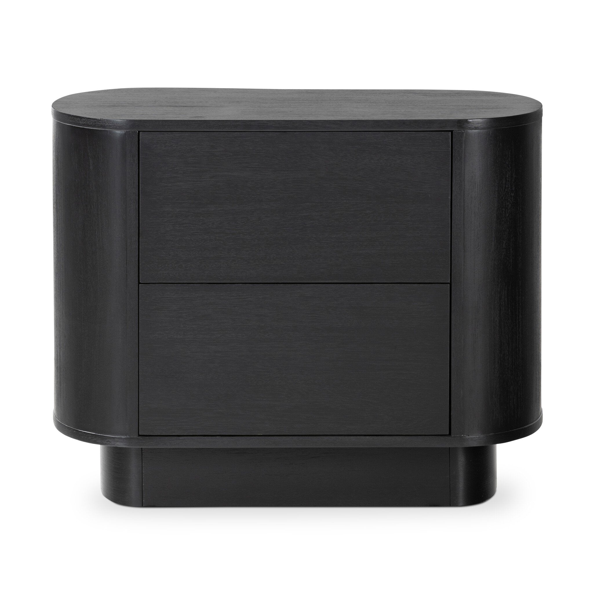 Paden Nightstand, Aged Black Acacia