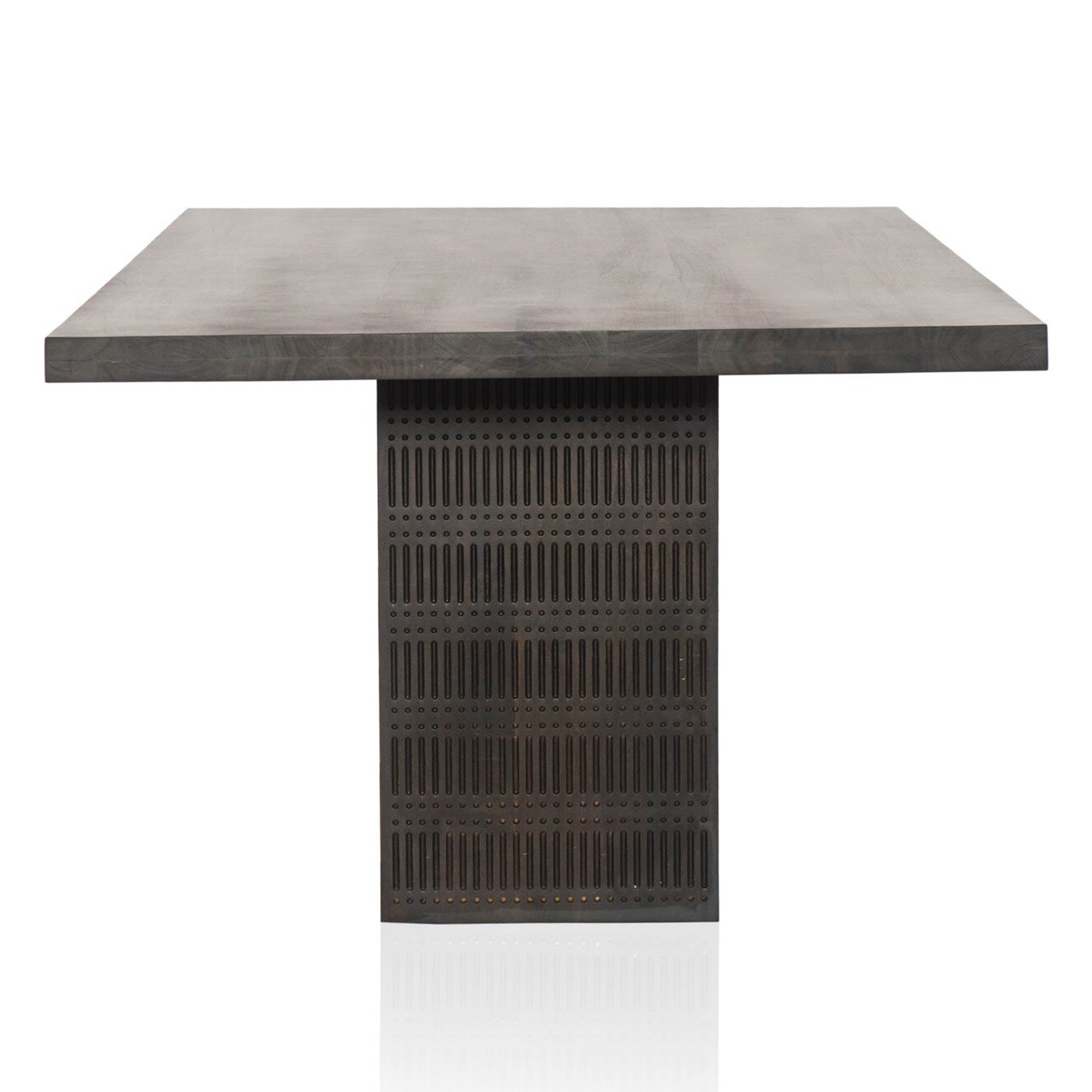 Kelby Dining Table, Vintage Brown