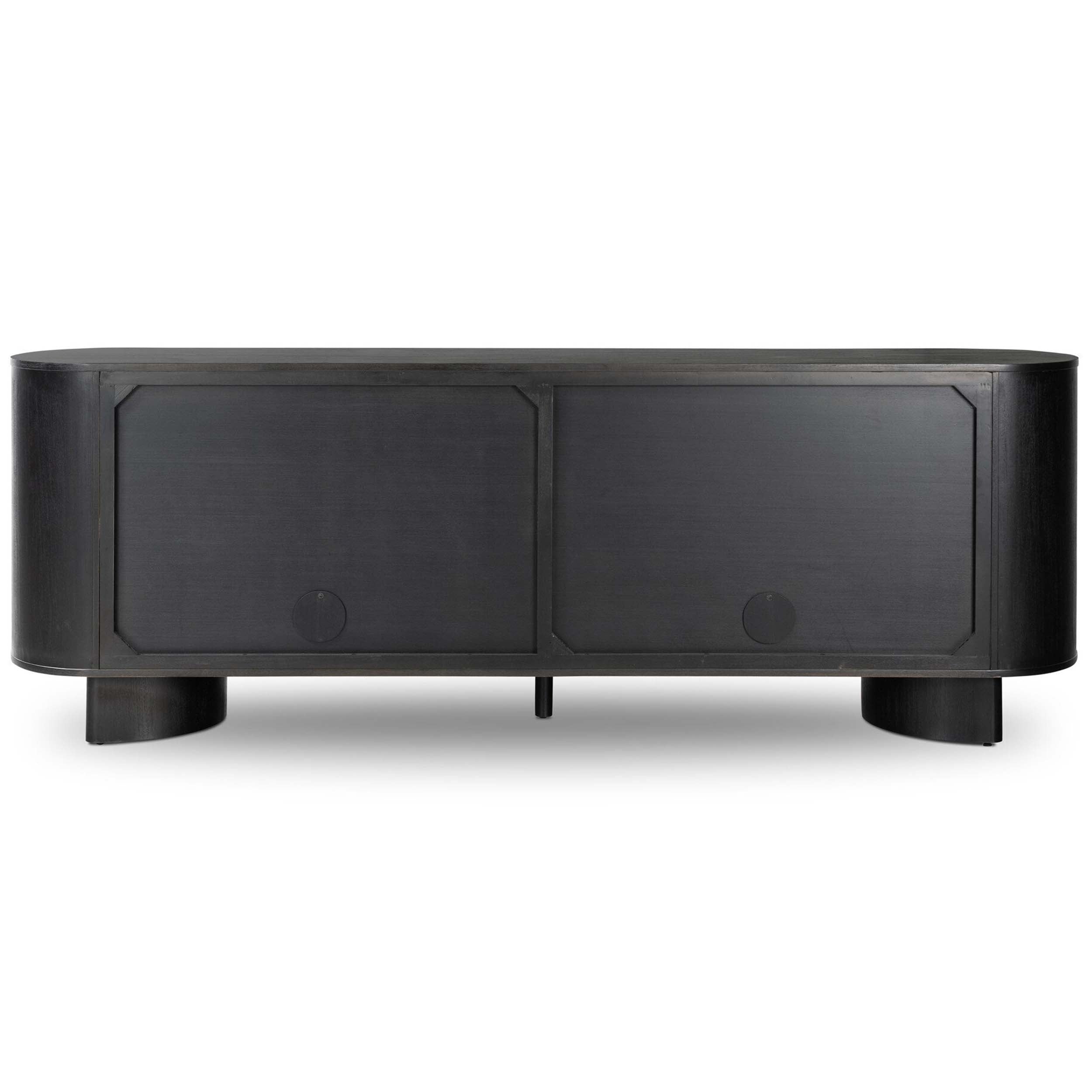 Paden Sideboard, Aged Black Acacia