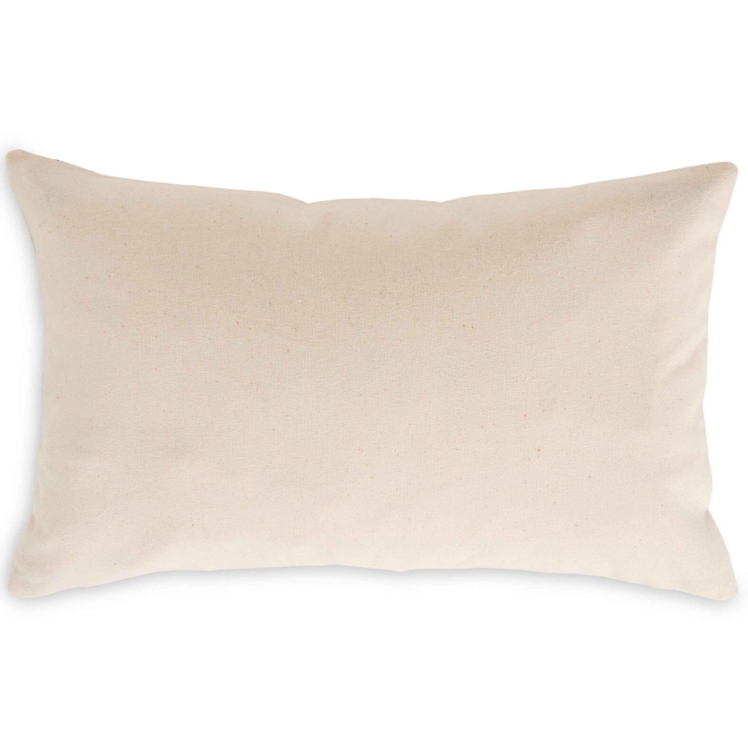 Handwoven Chiapas Pillow, Ivory Cotton, Cover Only
