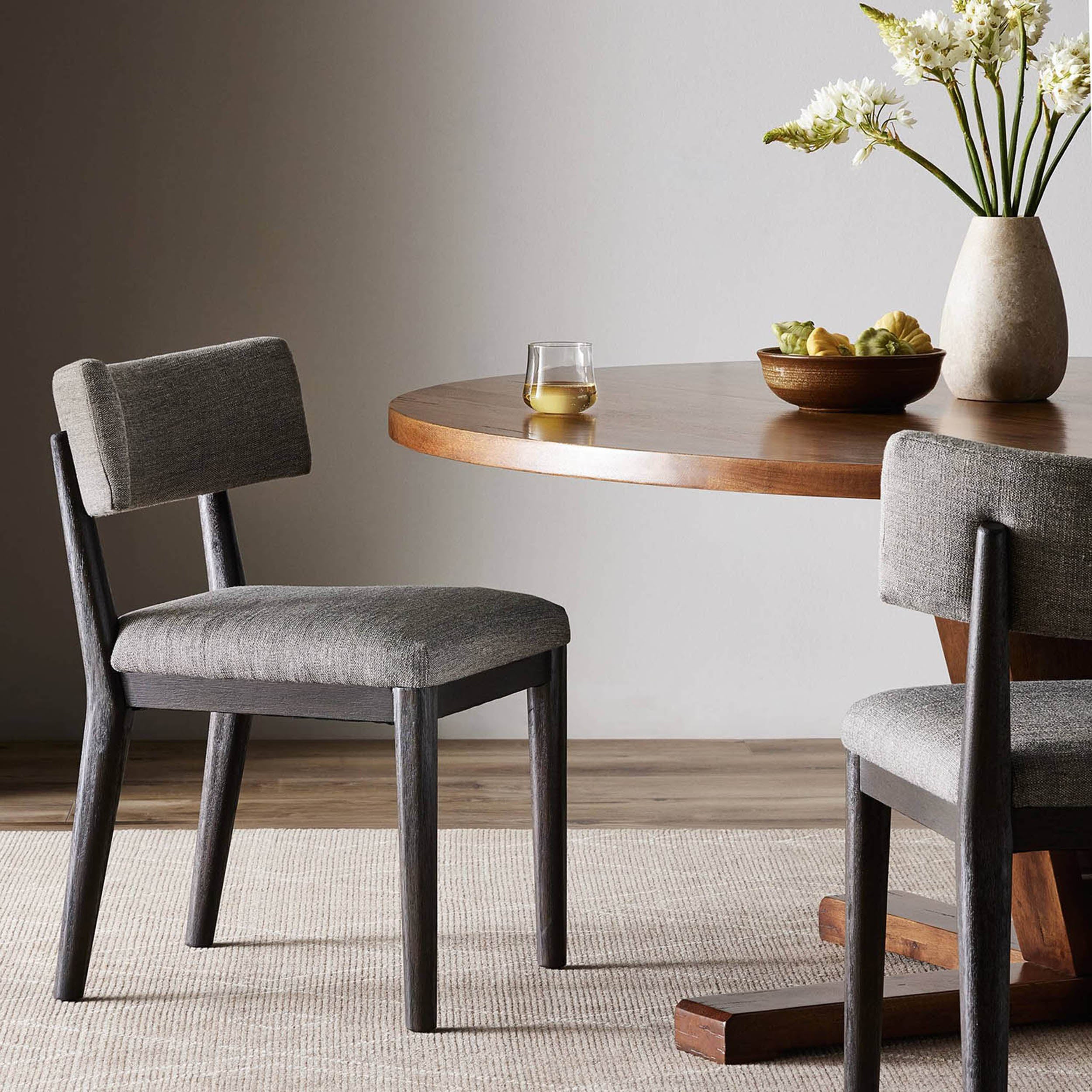 Cardell Dining Chair, Alcala Nickel