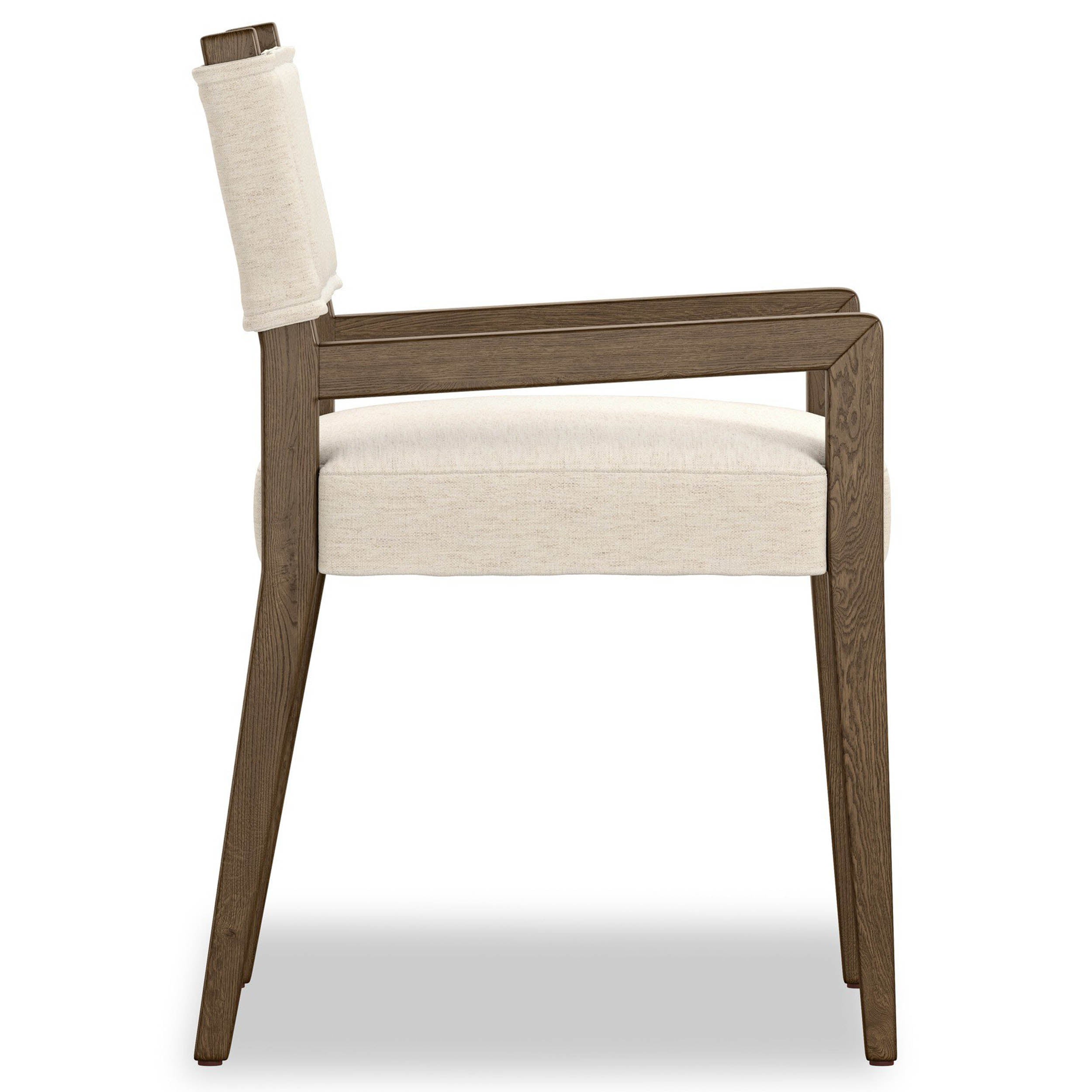 Ferris Dining Armchair, Crypton Nomad Snow