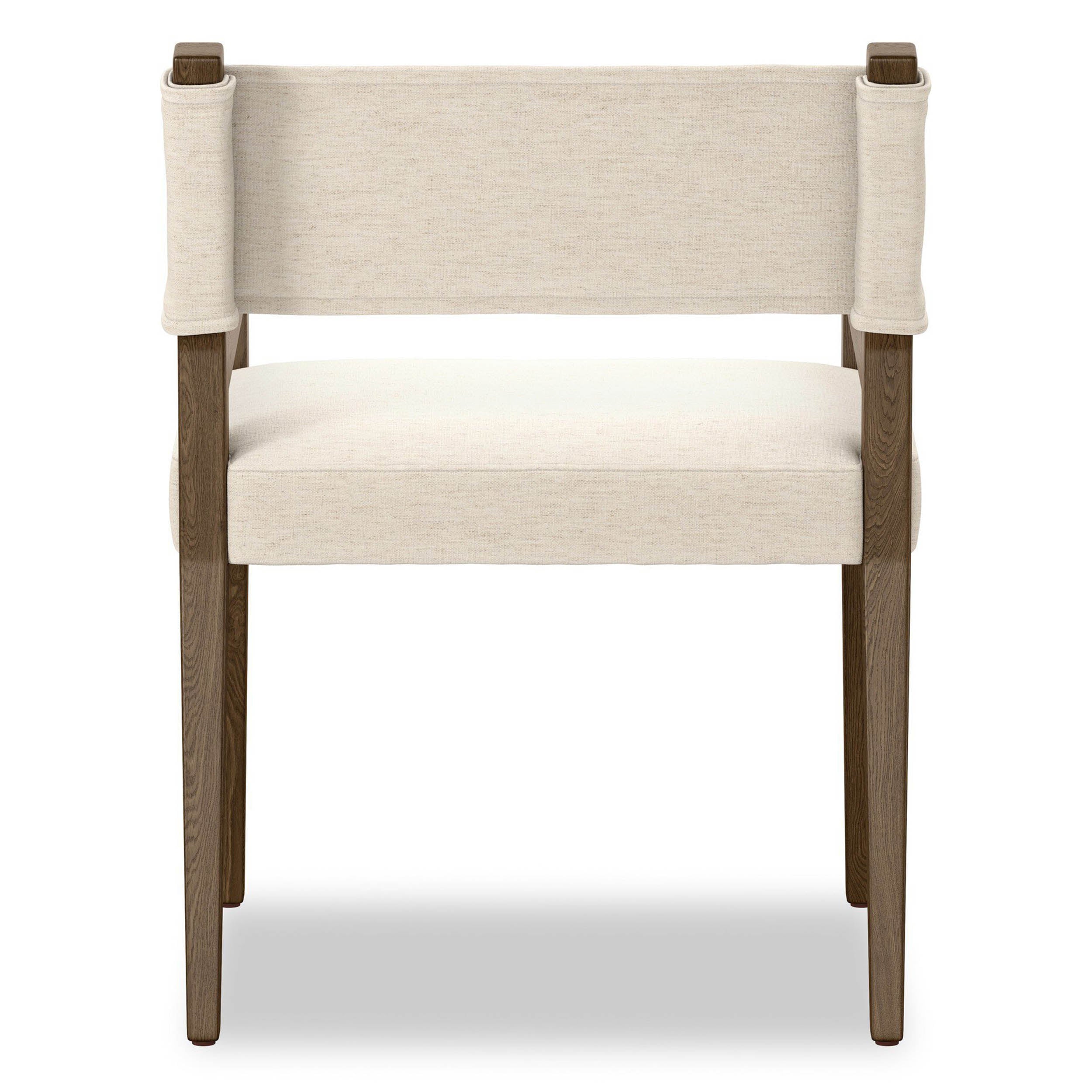 Ferris Dining Armchair, Crypton Nomad Snow