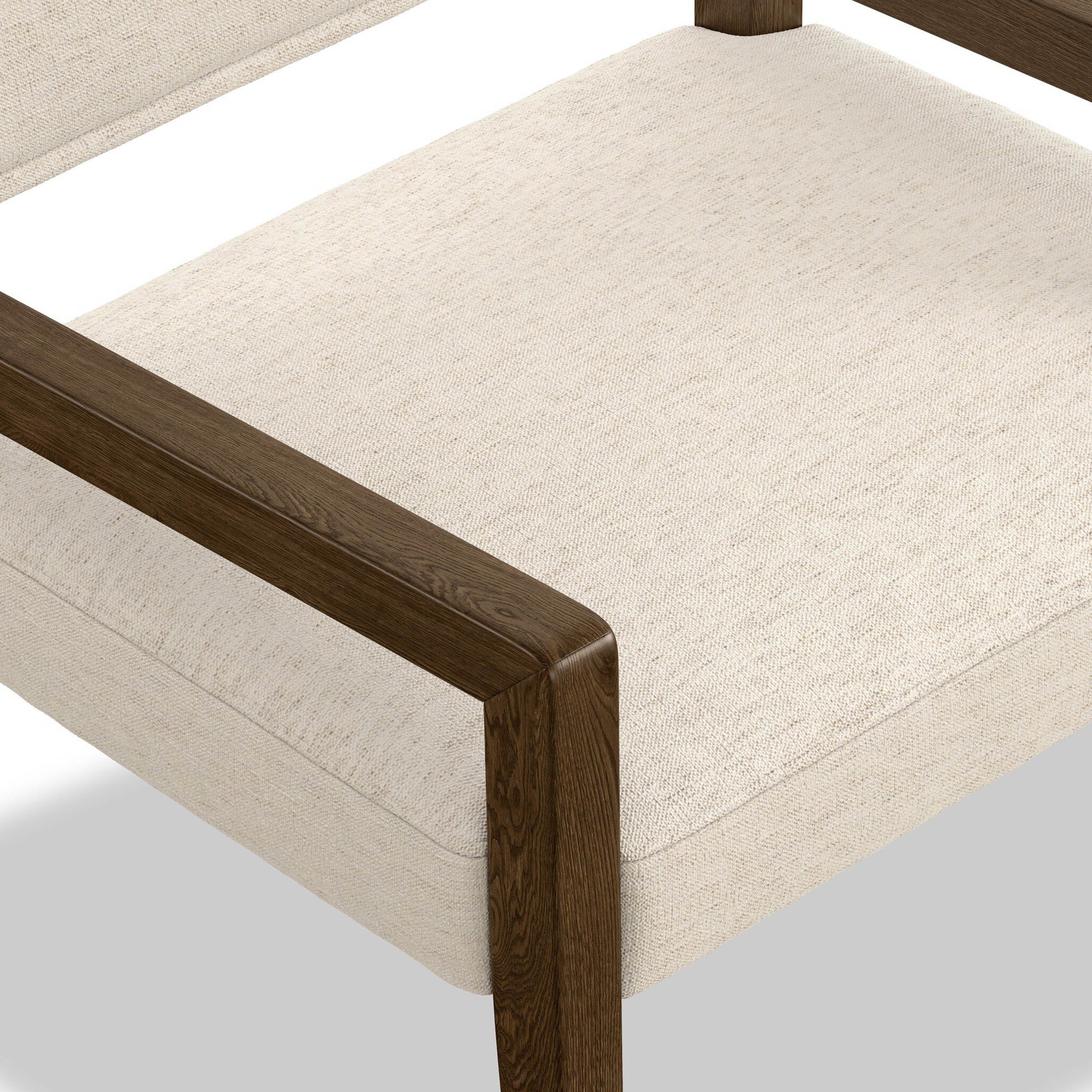 Ferris Dining Armchair, Crypton Nomad Snow