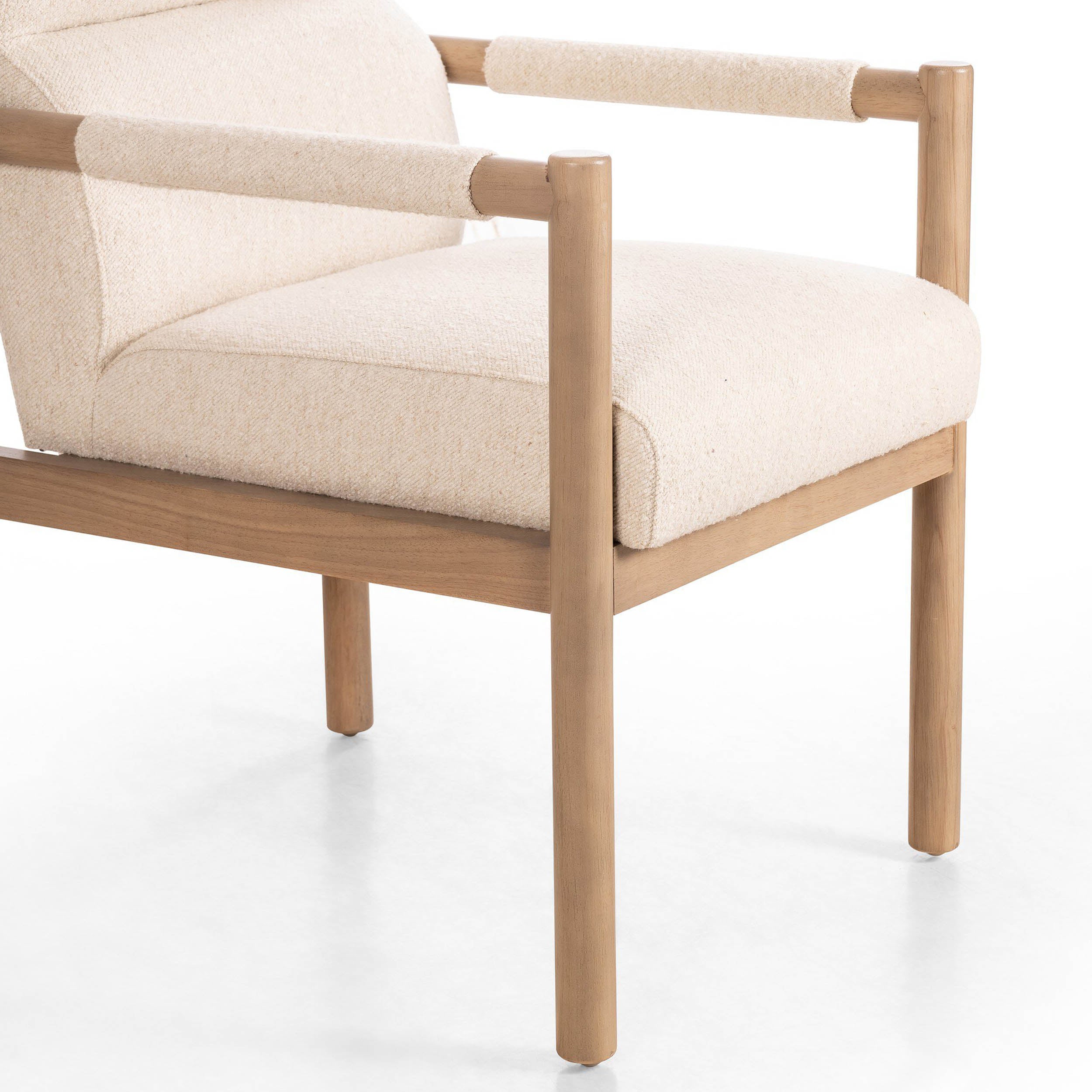 Kiano Dining Armchair, Charter Oatmeal