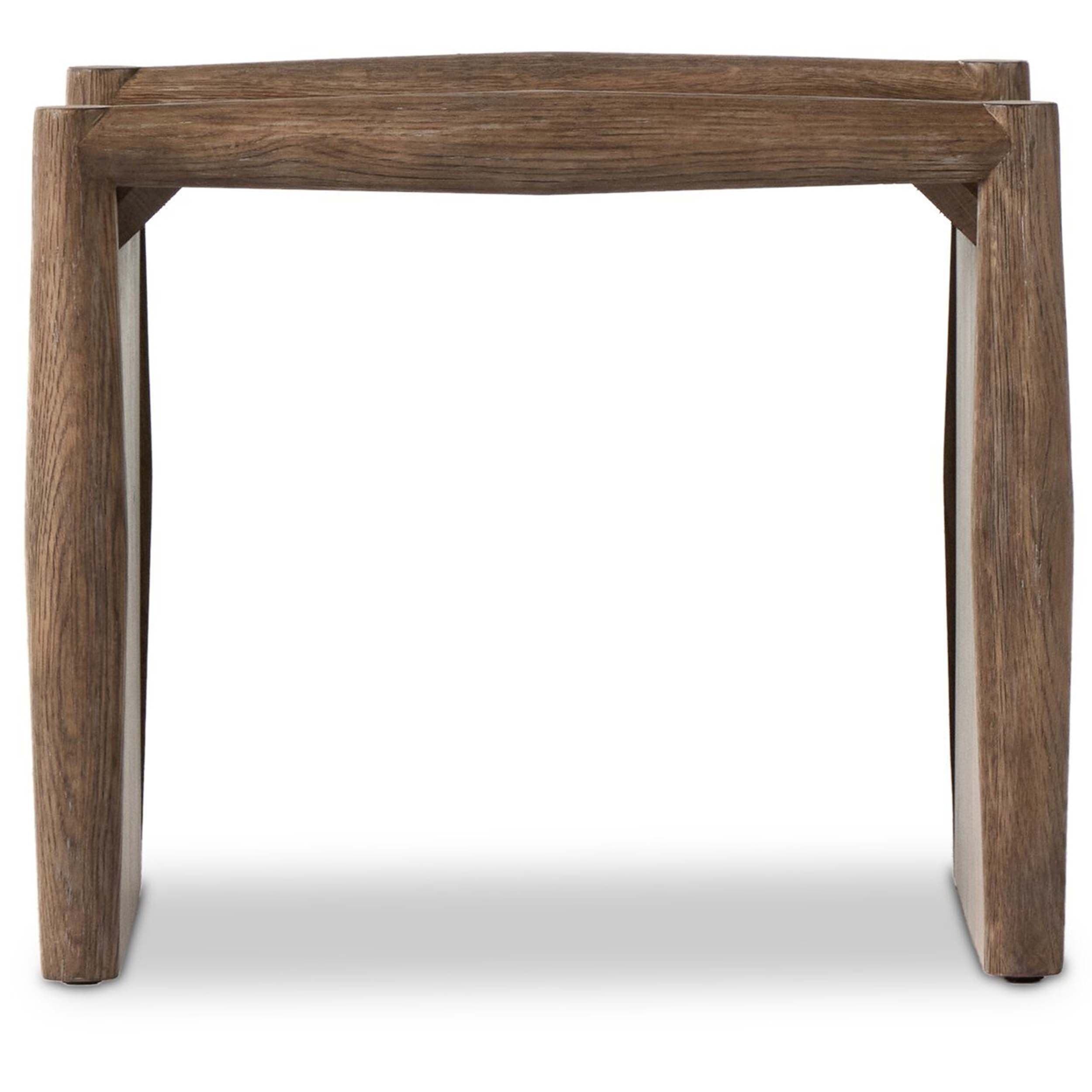Glenview End Table, Weathered Oak