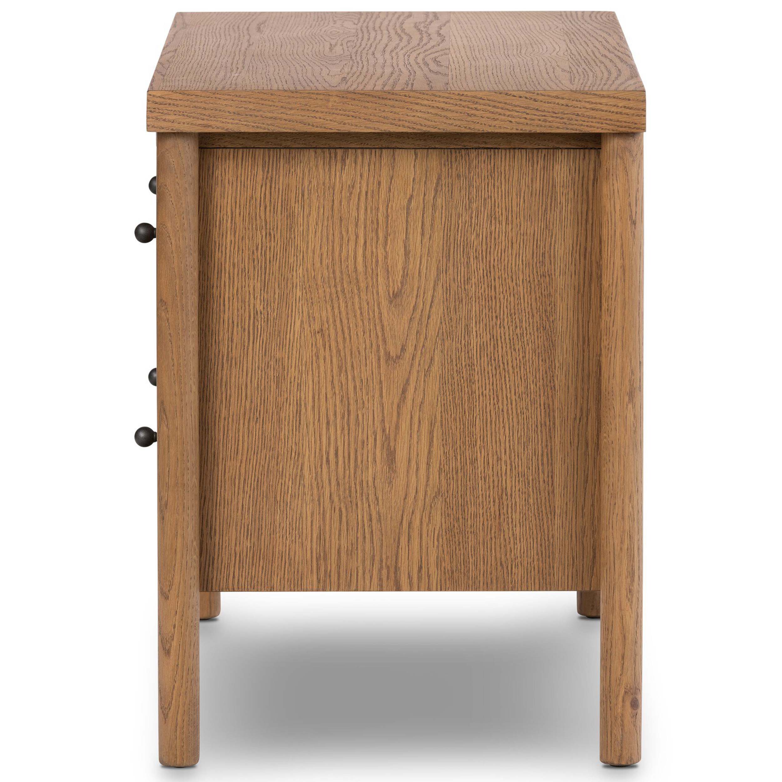 Roark Nightstand, Amber Oak Veneer