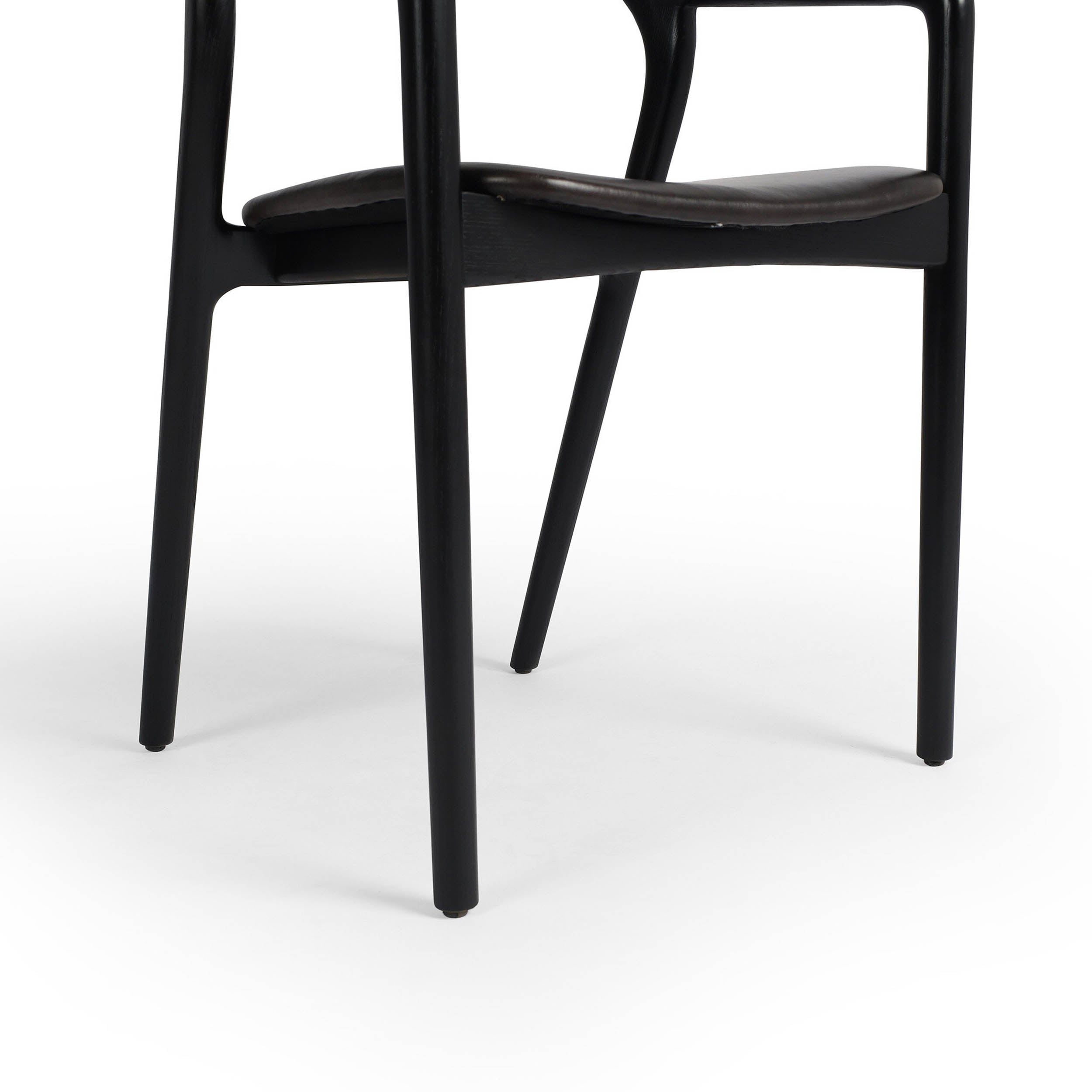 Amare Dining Armchair, Sonoma Black