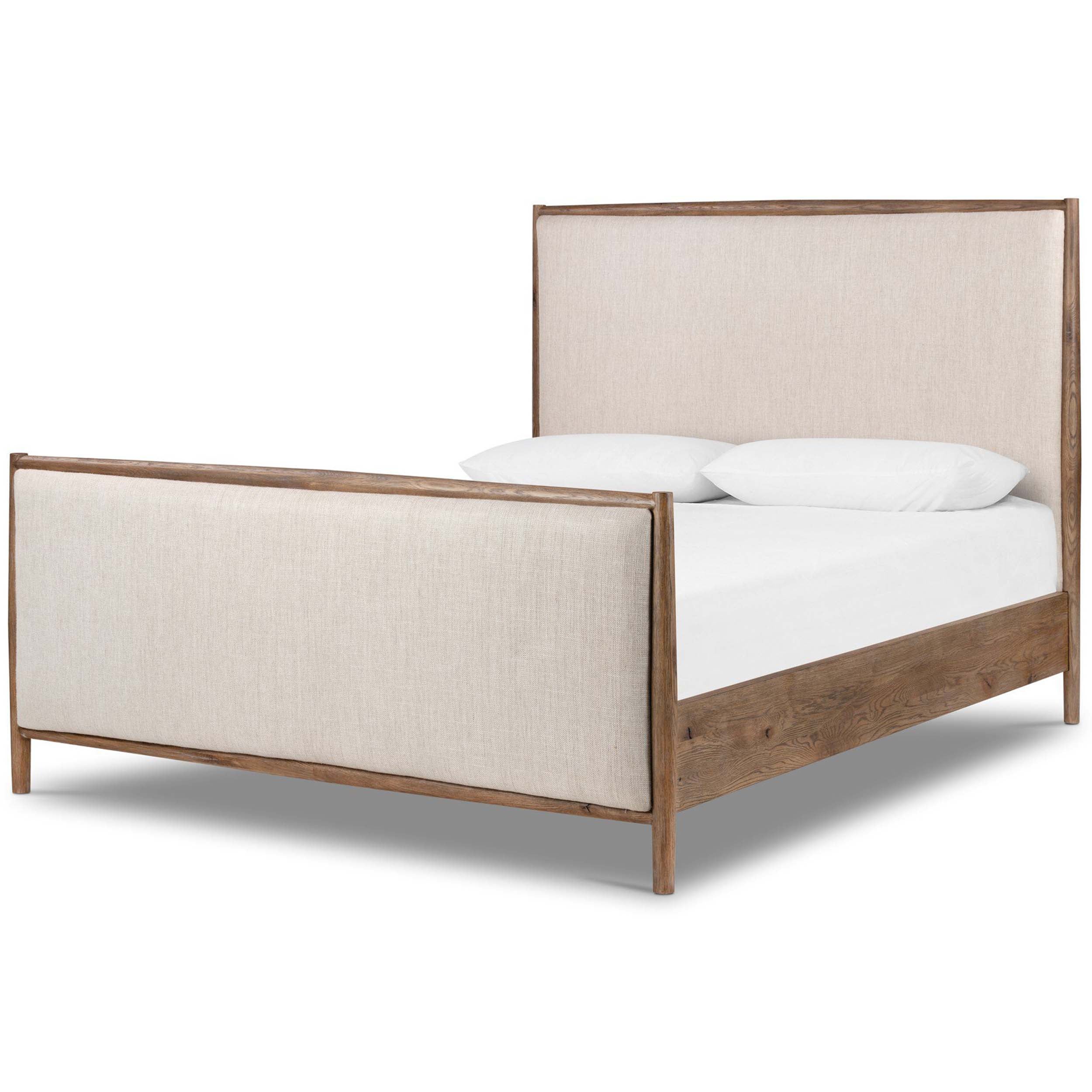 Glenview Bed, Essence Natural Weathered Oak Veneer