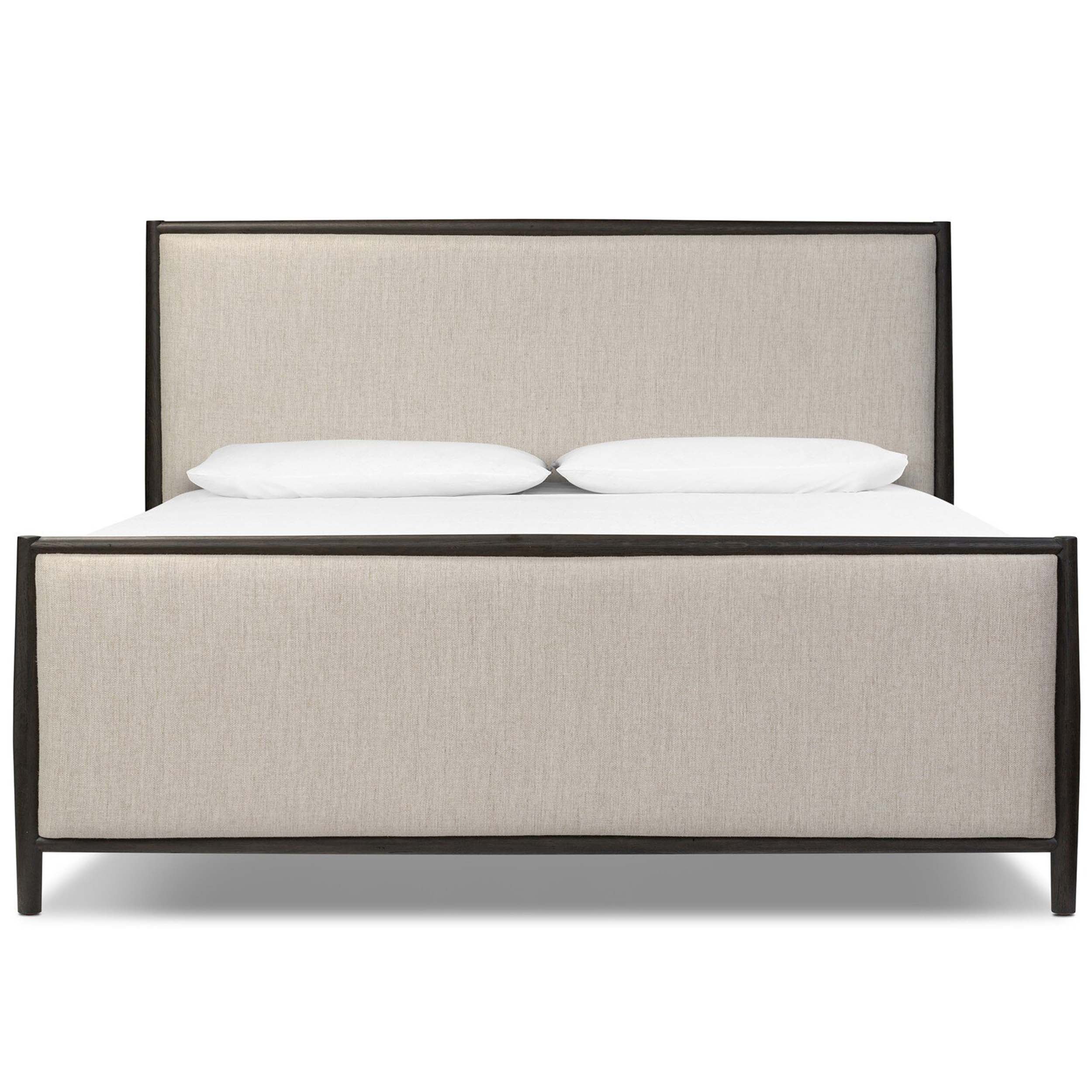 Glenview Bed, Essence Natural Cracked Smoked Black Veneer