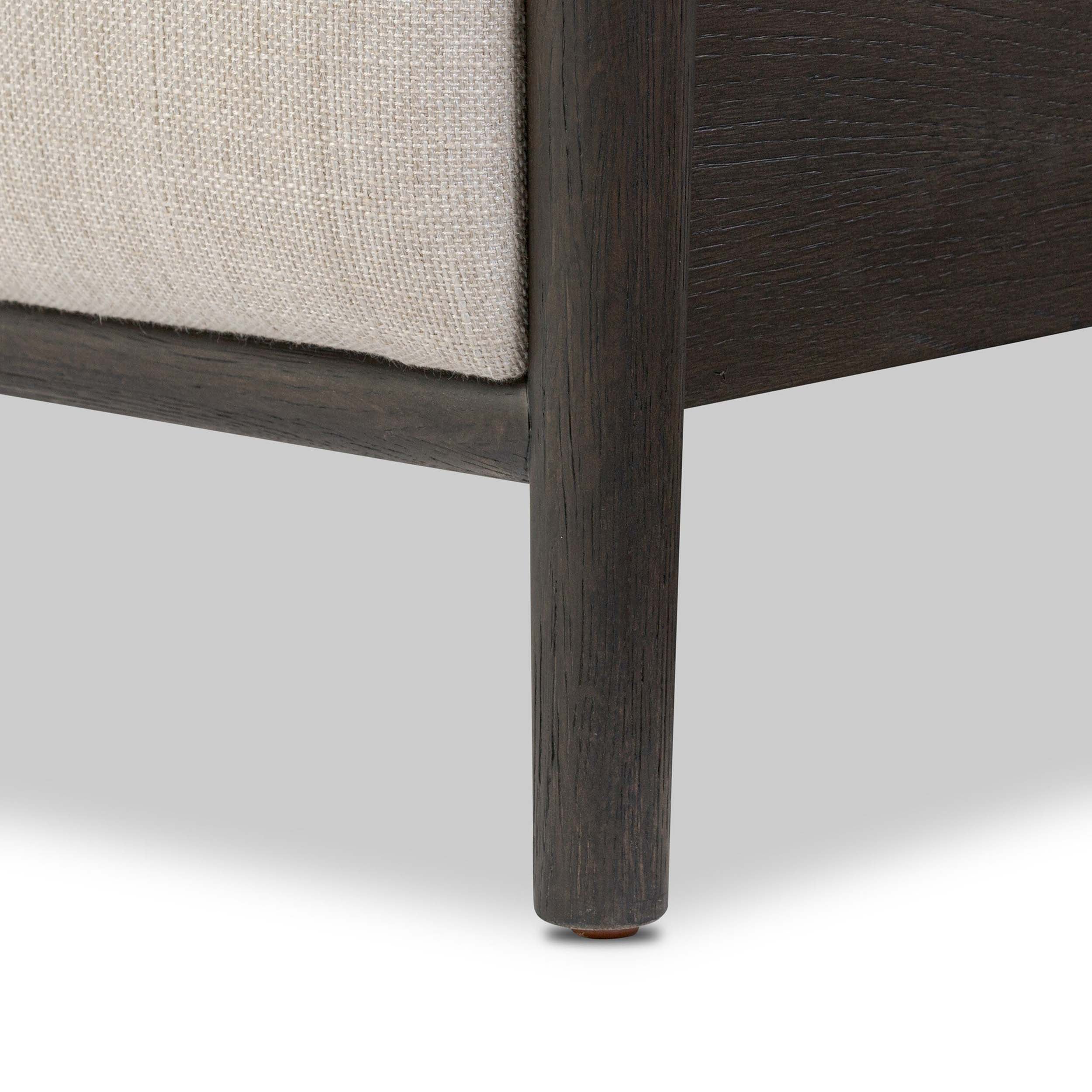 Glenview Bed, Essence Natural Cracked Smoked Black Veneer