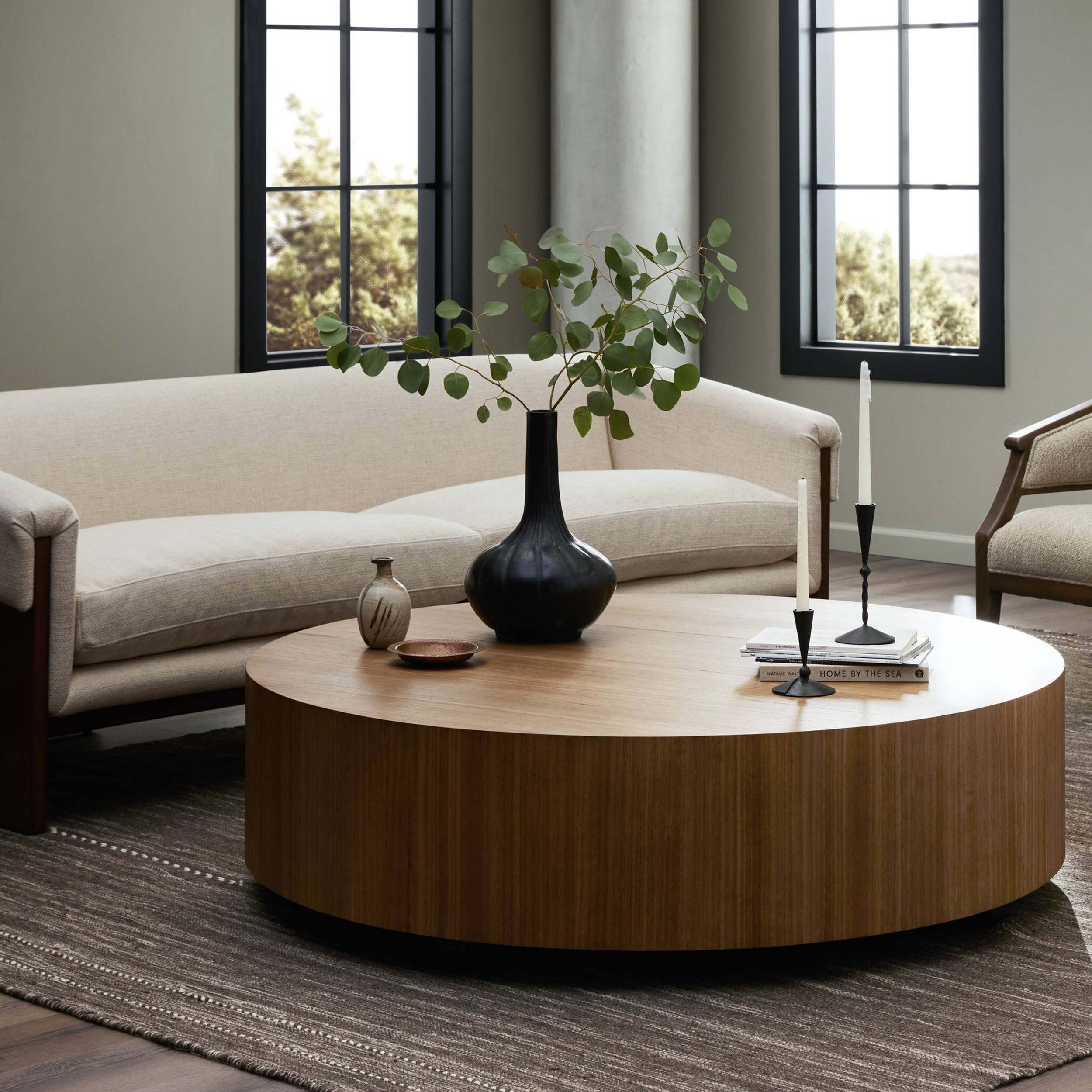 Hudson Large Coffee Table, Natural Yukas