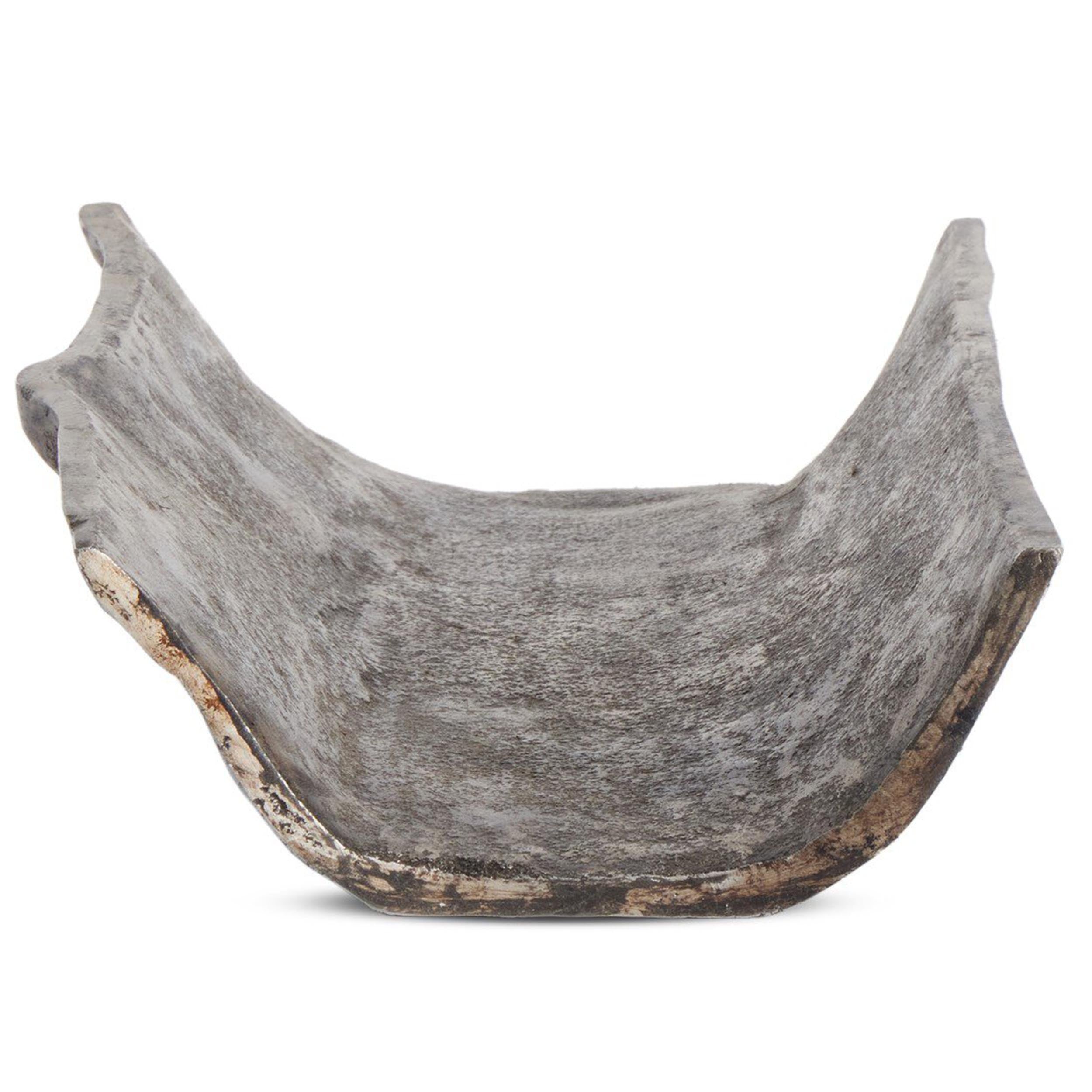 Jagen Outdoor Tray, Rustic Cast Aluminum