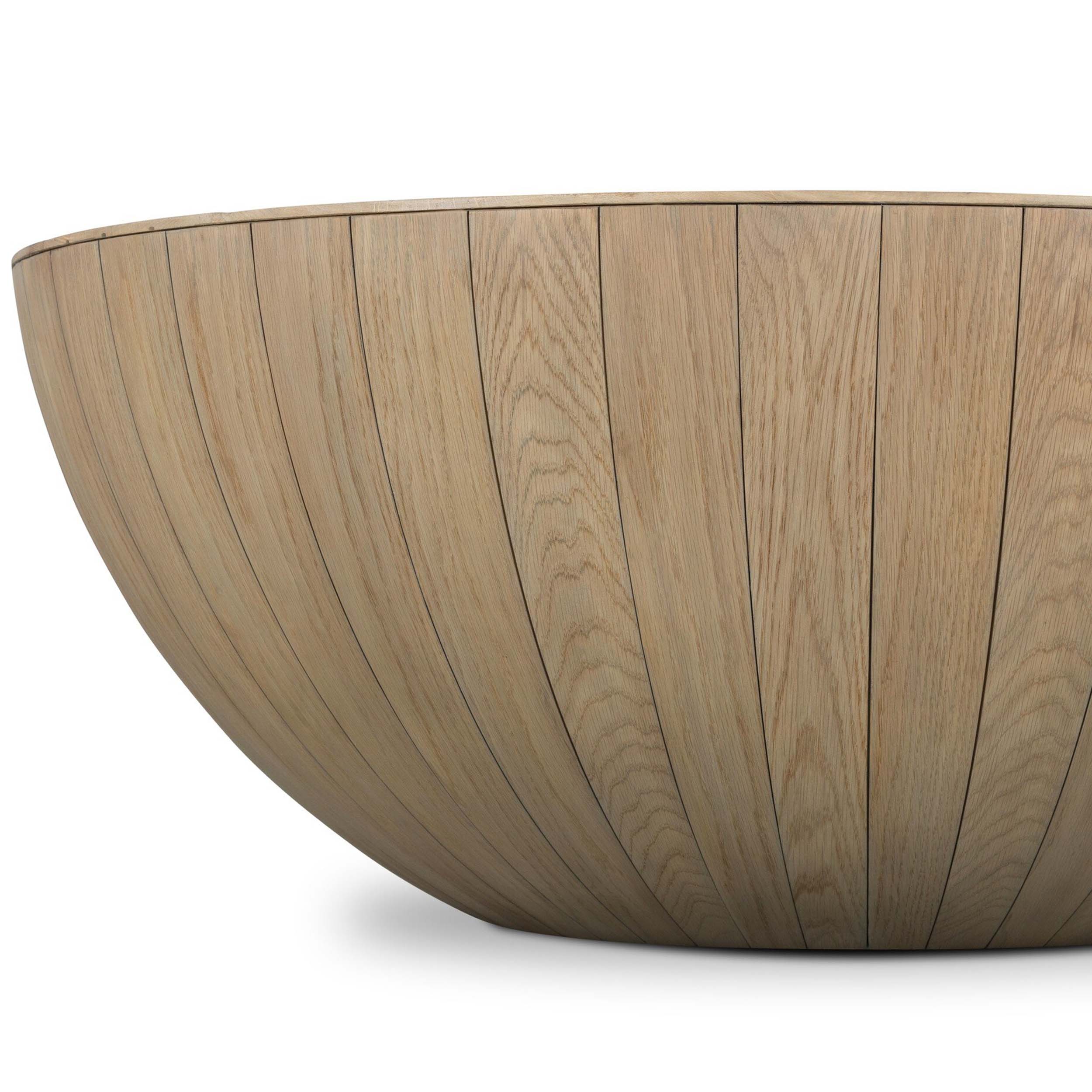 Ryan Oak Coffee Table, Natural Resawn Oak