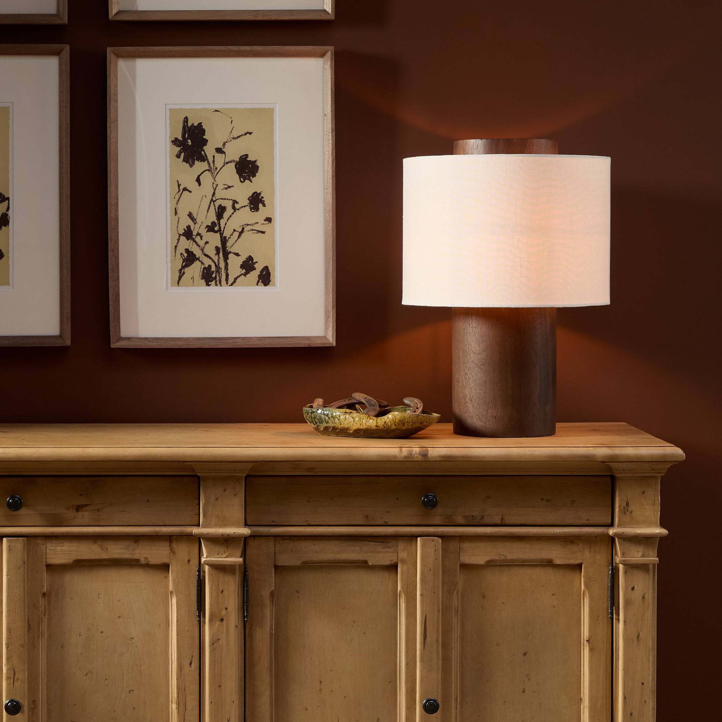 Haney Table Lamp, Russet Mango