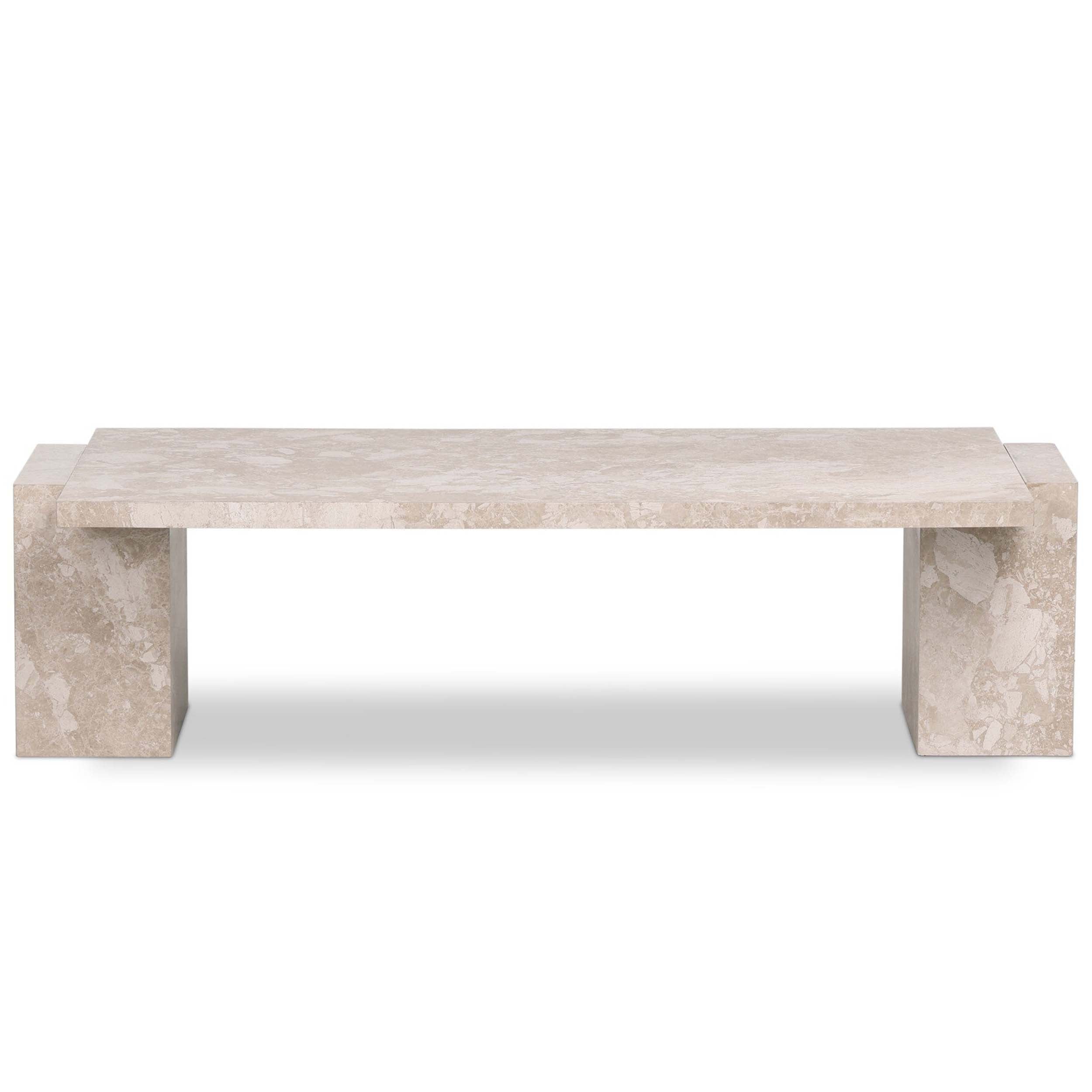 Romano Coffee Table, Lunar Marble