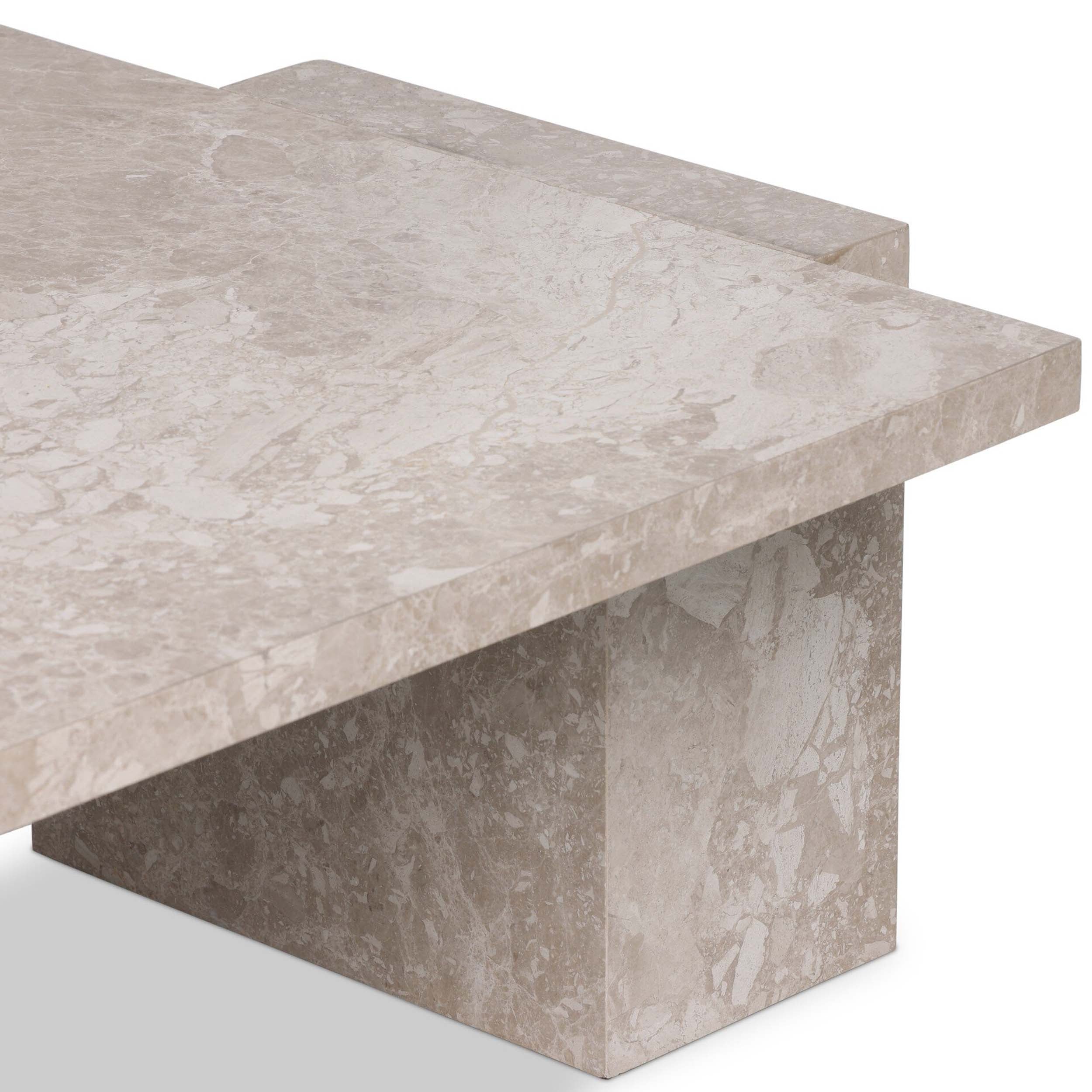 Romano Coffee Table, Lunar Marble