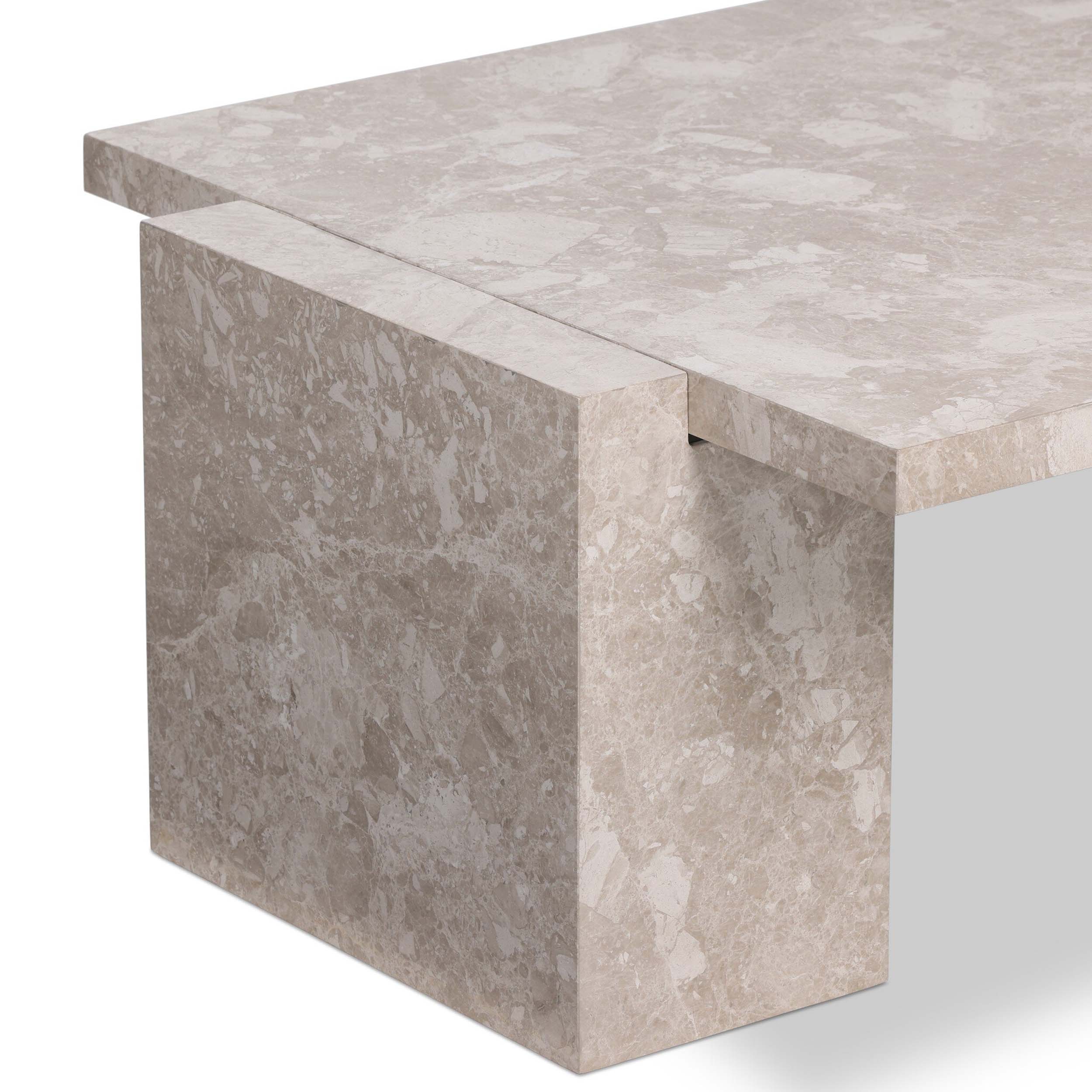 Romano Coffee Table, Lunar Marble