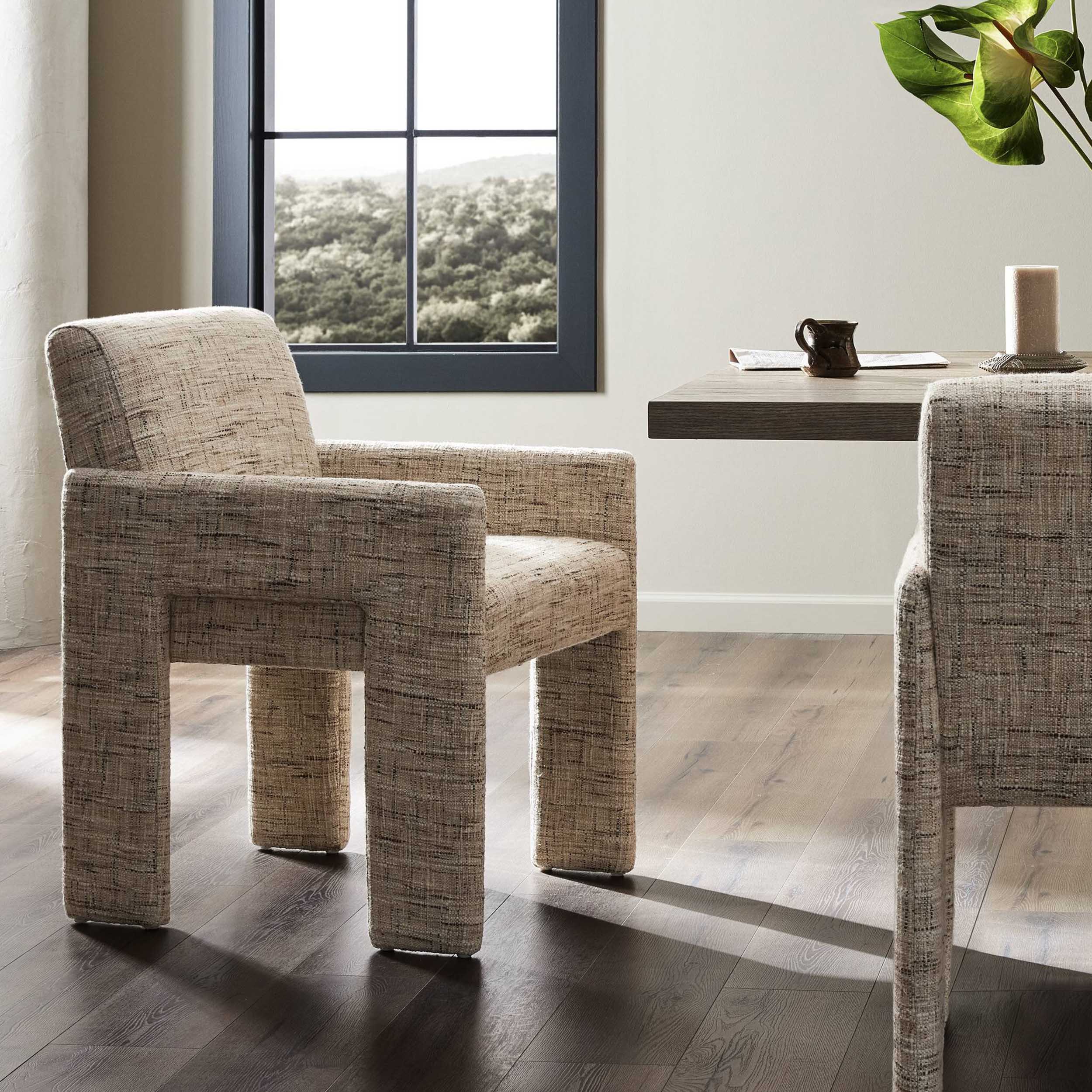 Amur Dining Armchair, Ostend Natural