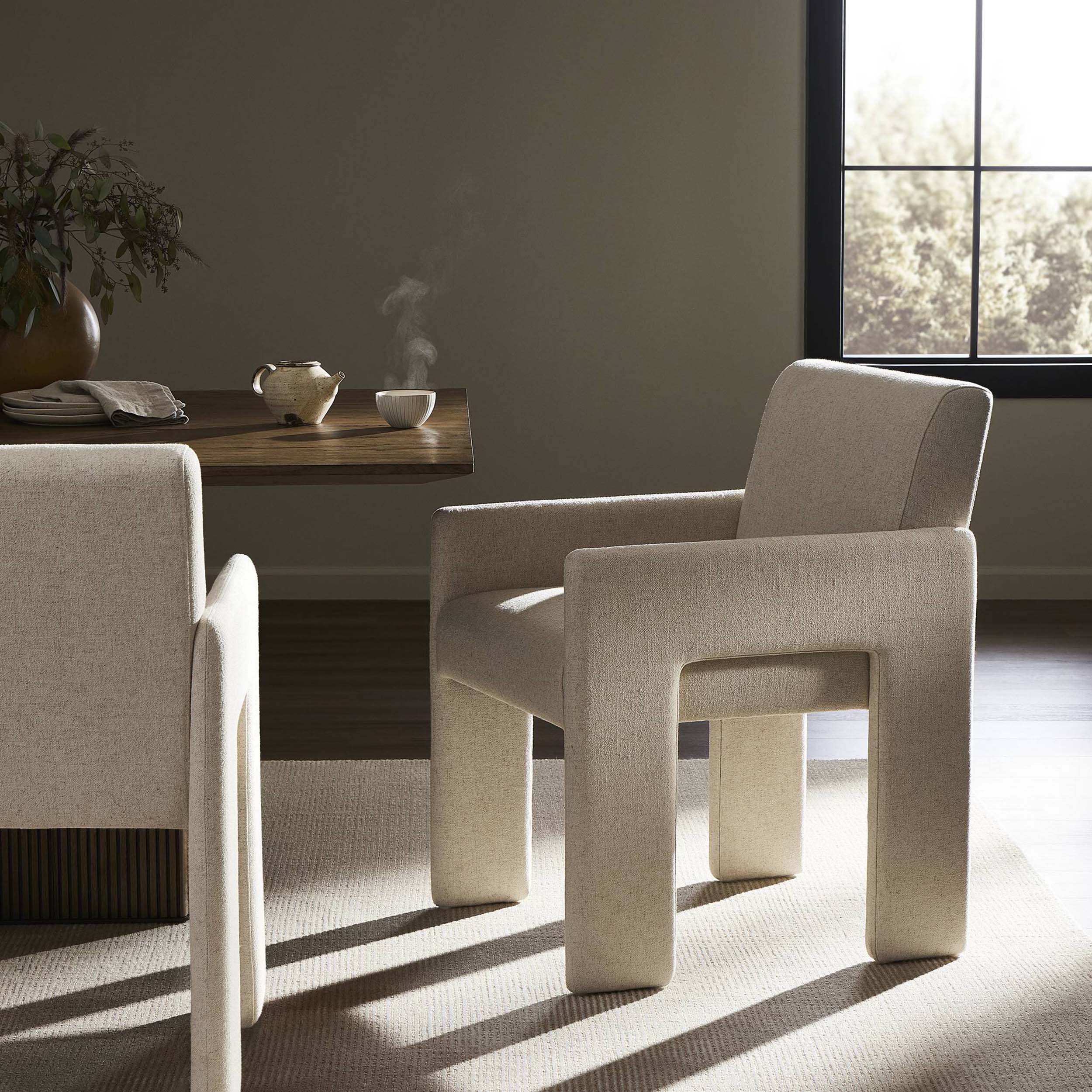 Amur Dining Armchair, Antwerp Natural