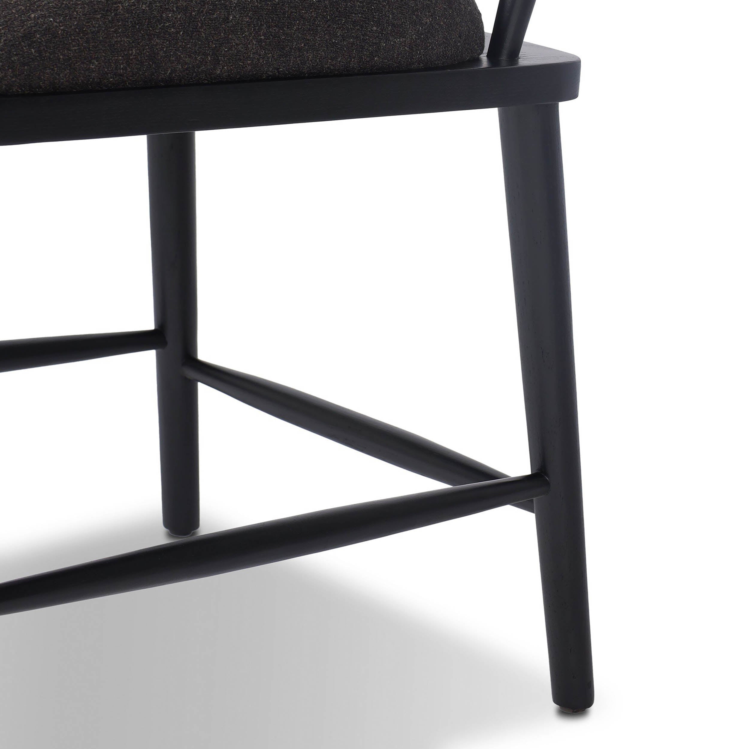 Colter Dining Chair, Antwerp Noir