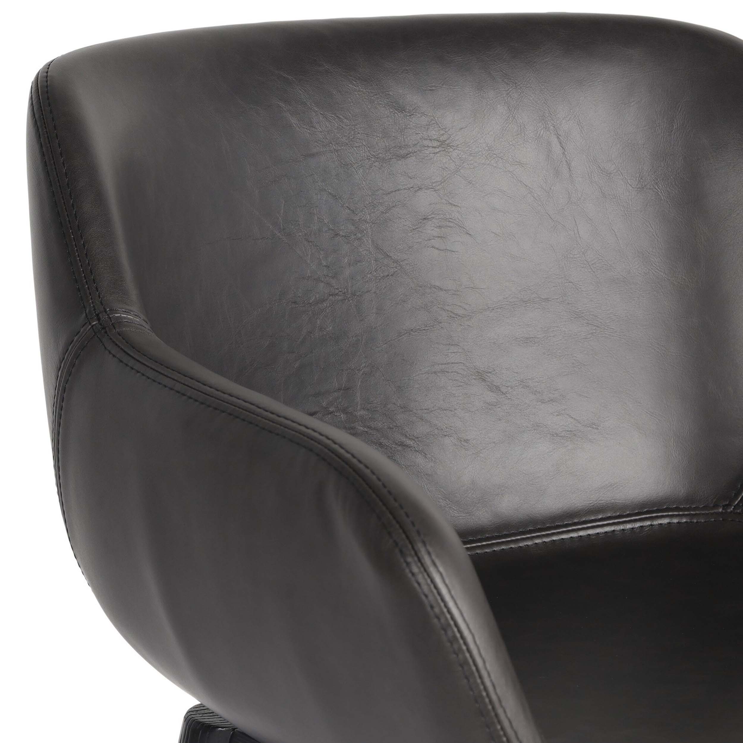 Hannah Swivel Bar + Counter Stool, Sonoma Black