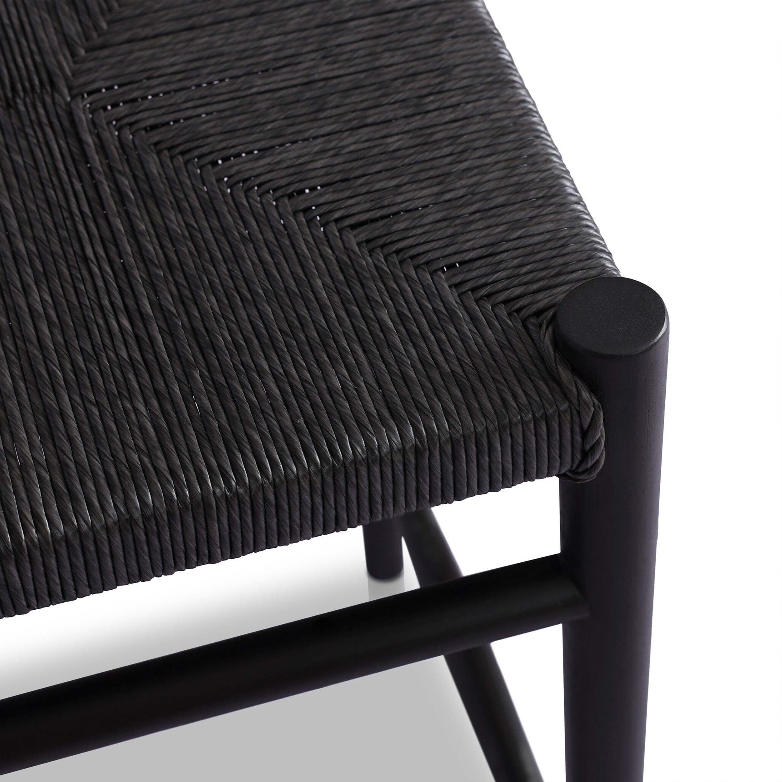 Lomas Bar + Counter Outdoor Stool, Vintage Coal