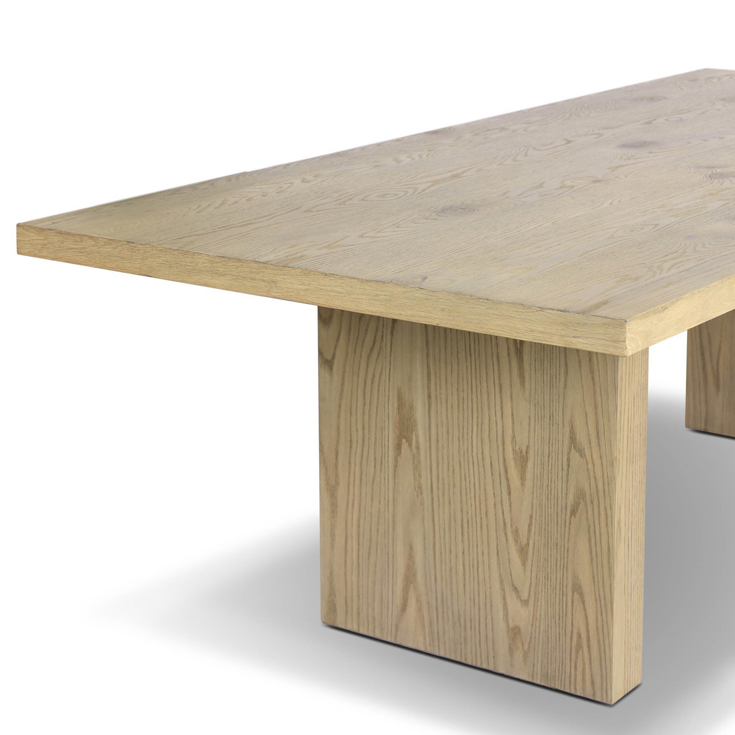 Torrington Dining Table, Sandy Oak Resawn