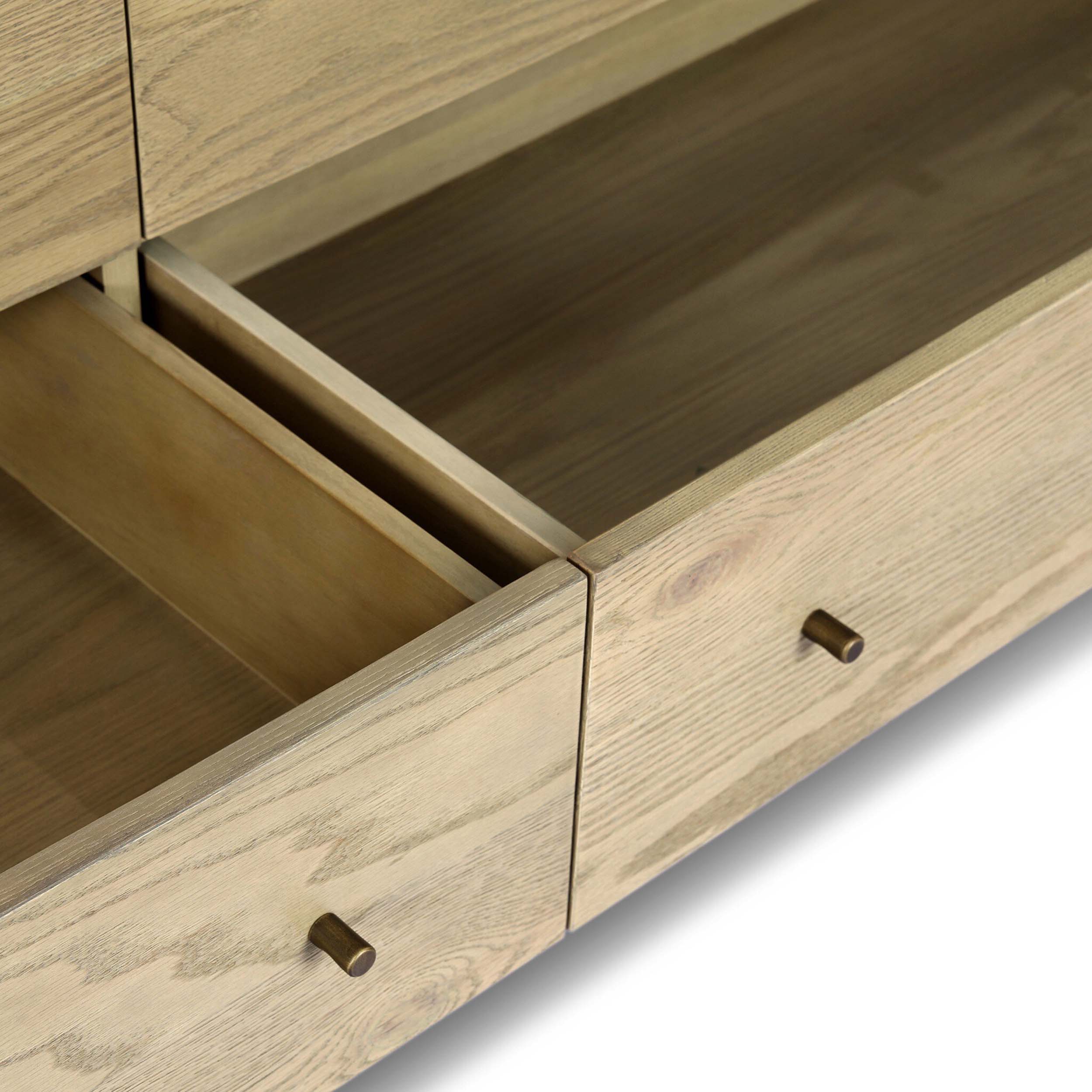 Torrington 6 Drawer Dresser, Sandy Oak Resawn