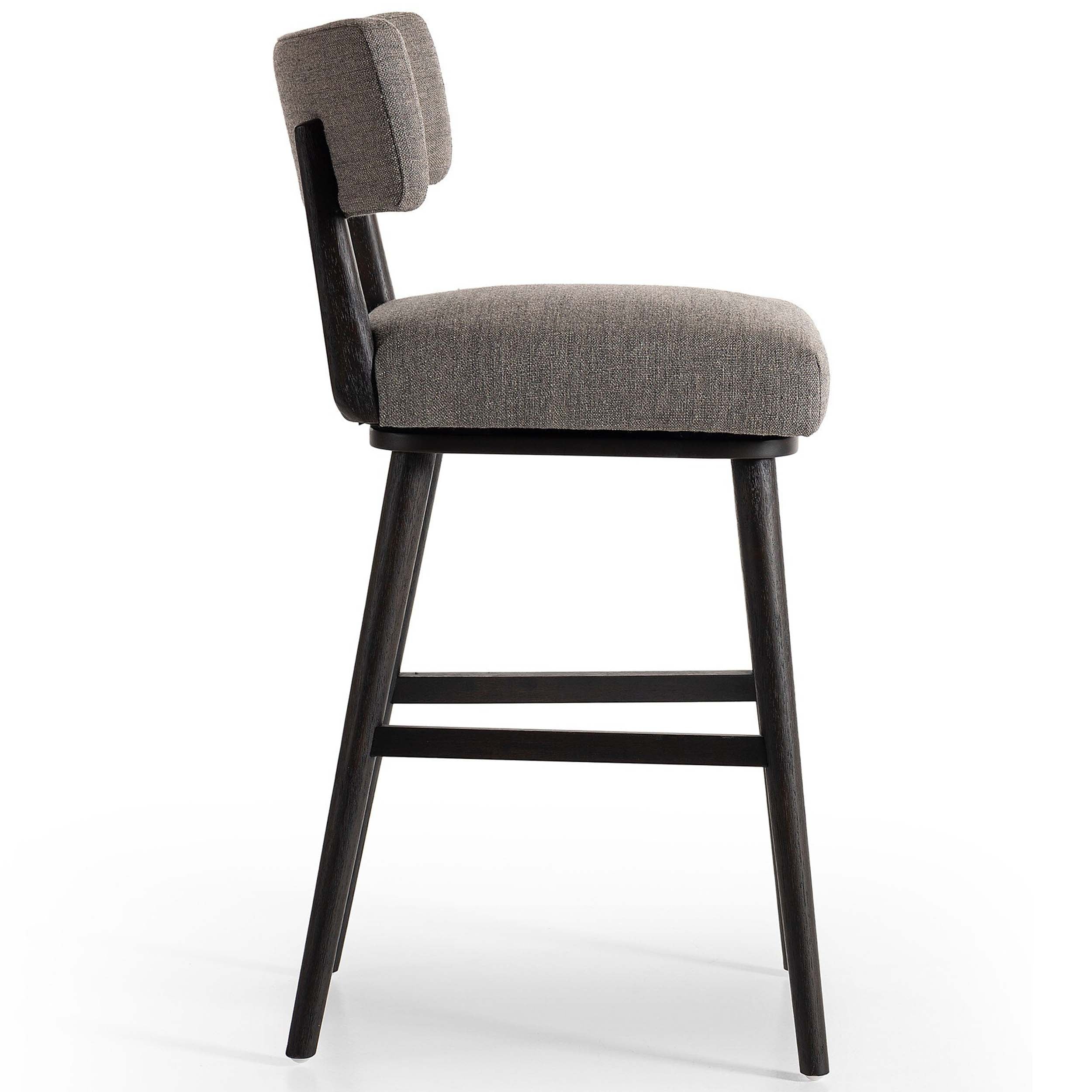 Cardell Swivel Bar + Counter Stool, Alcala Nickel