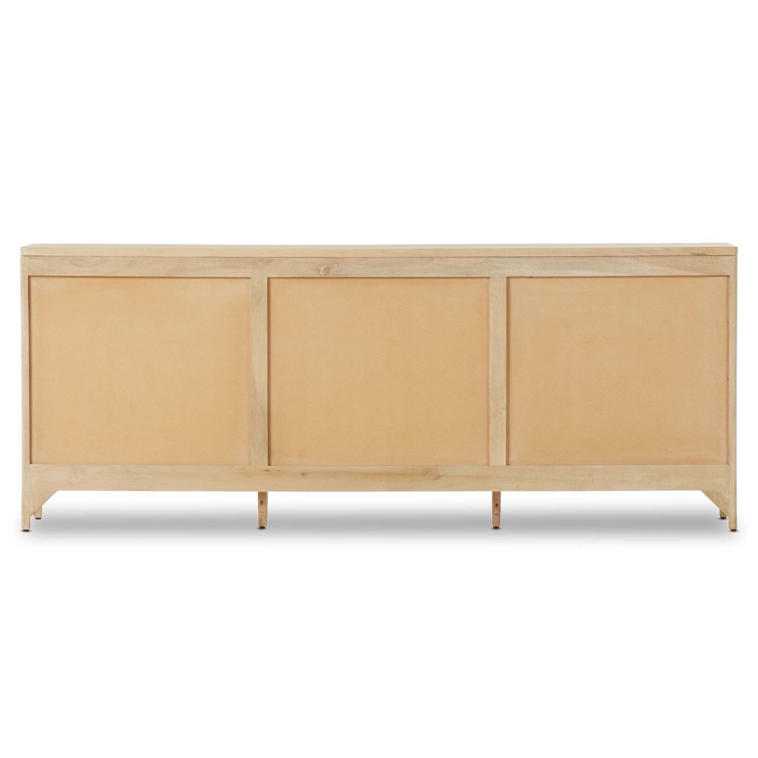Sydney 9 Drawer Dresser, Natural Cane
