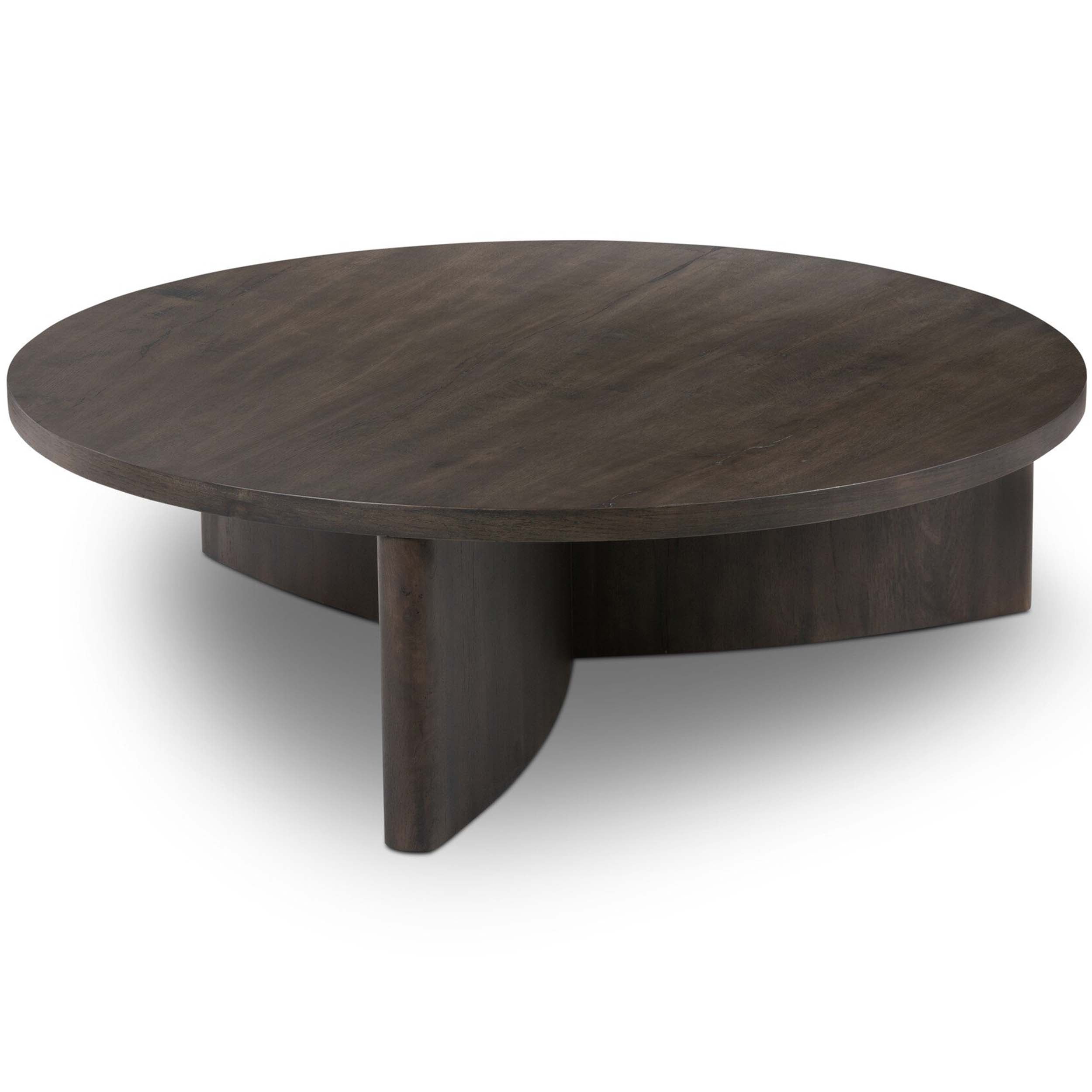 Toli Coffee Table, Smoked Black Veneer