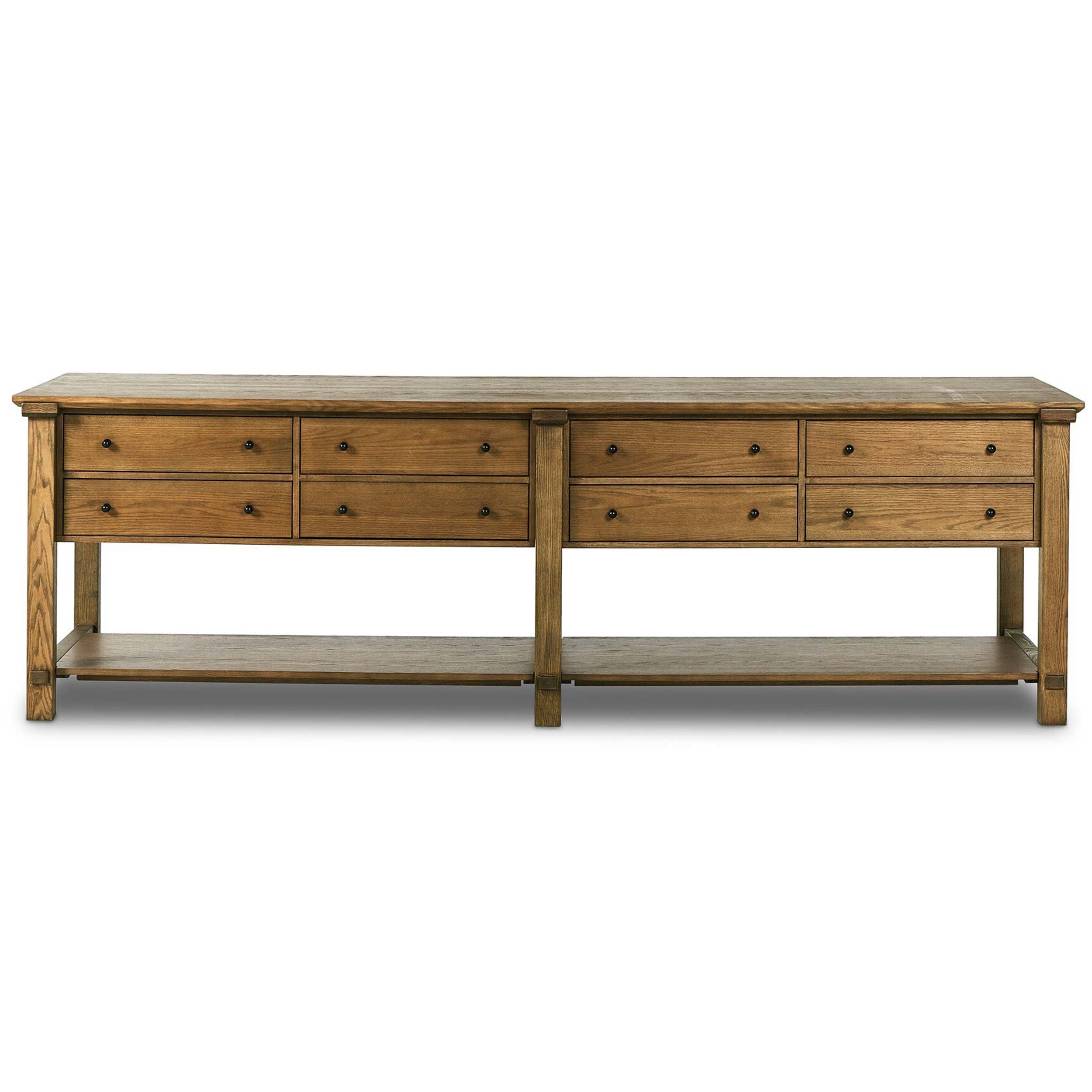 Gardendale Kitchen Island, Tan Oak Veneer