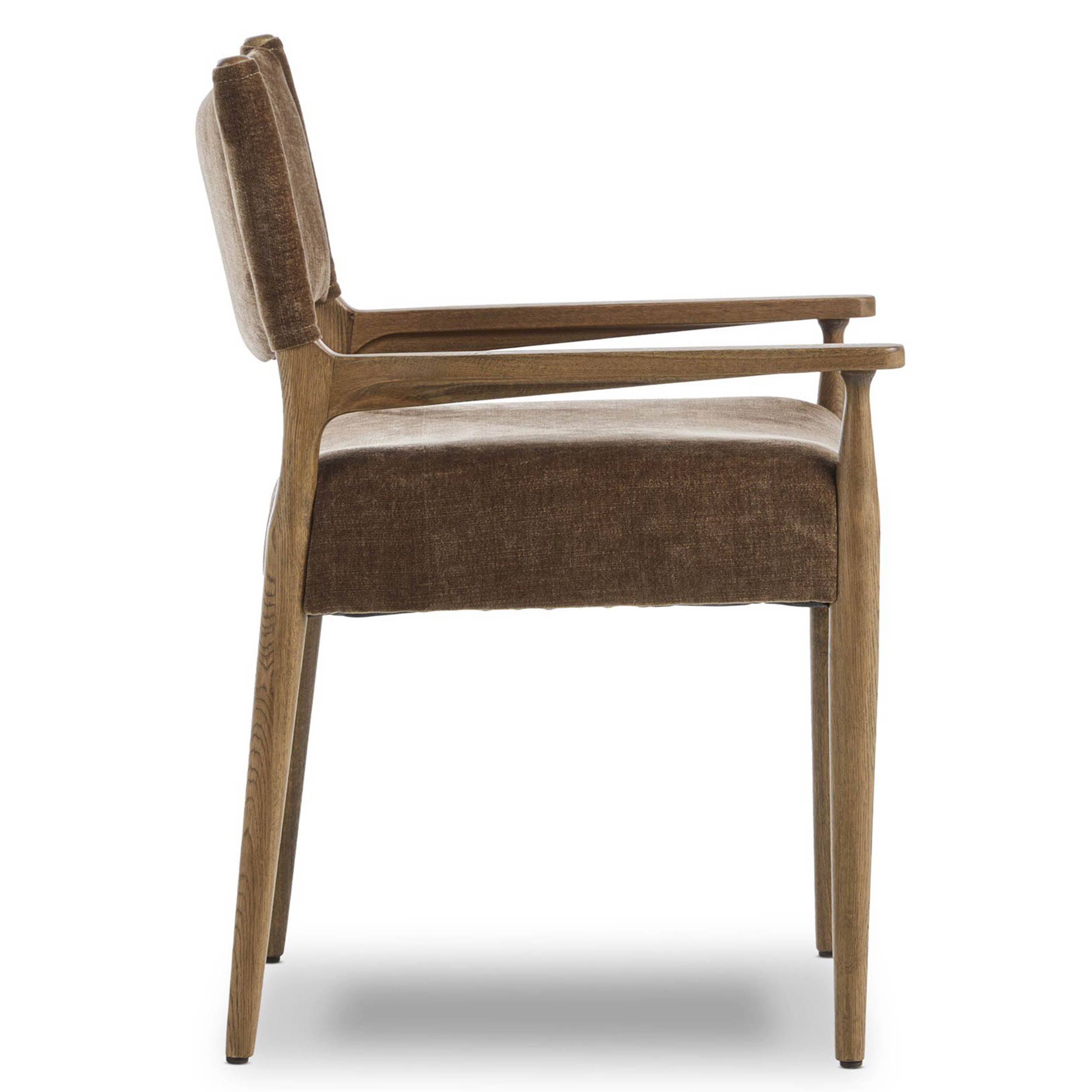 Jayla Dining Armchair, Altair Mushroom