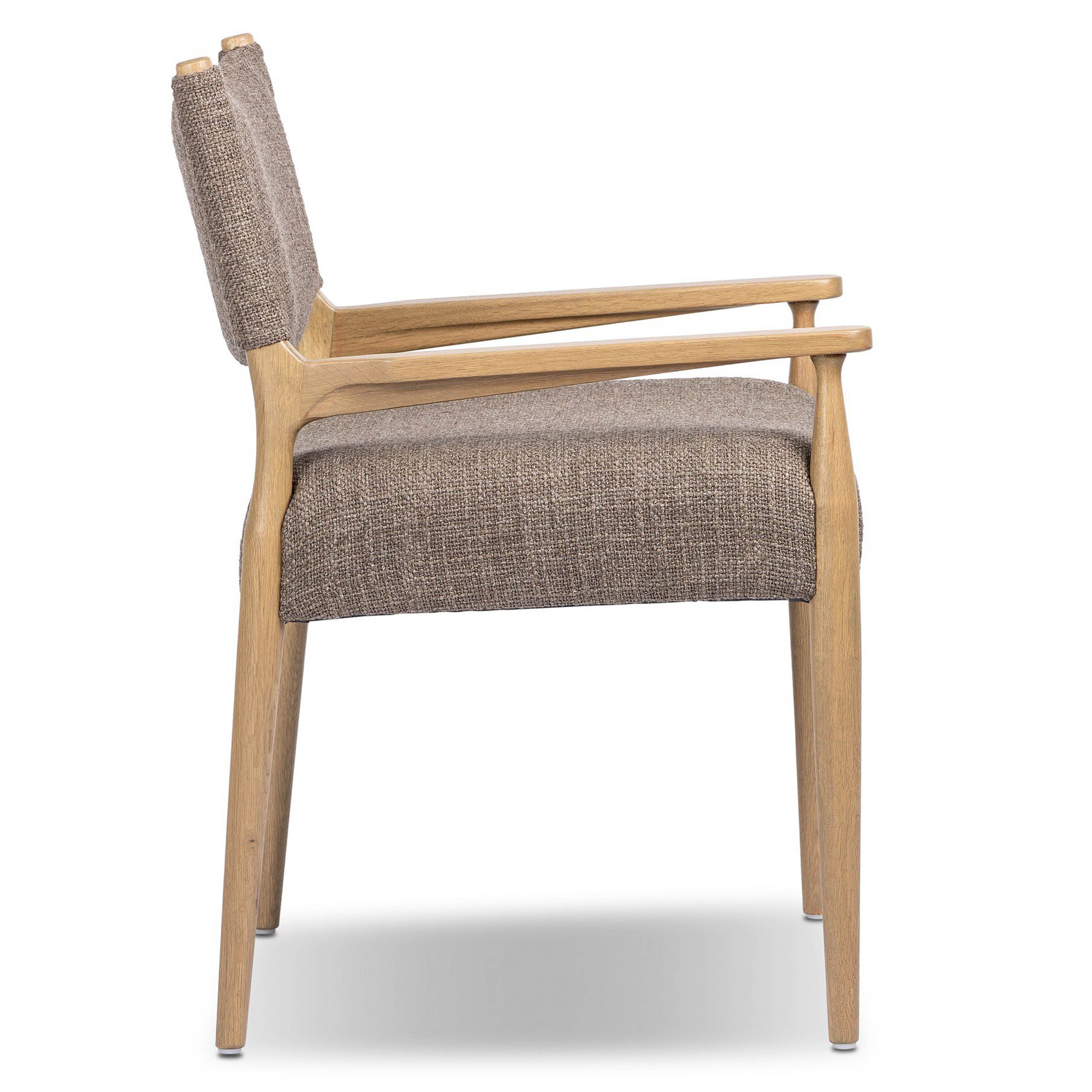 Jayla Dining Armchair, Saxon Mink