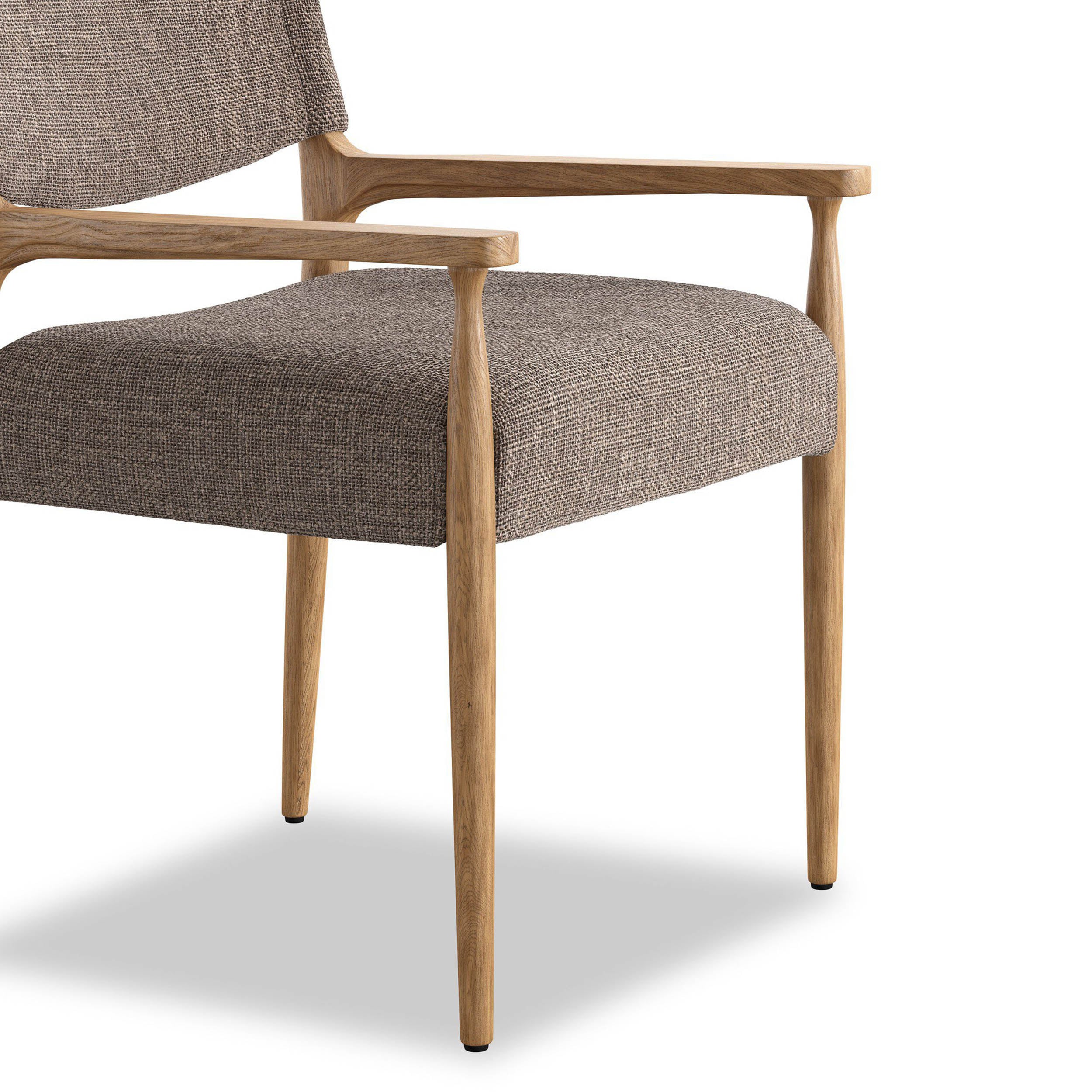 Jayla Dining Armchair, Saxon Mink