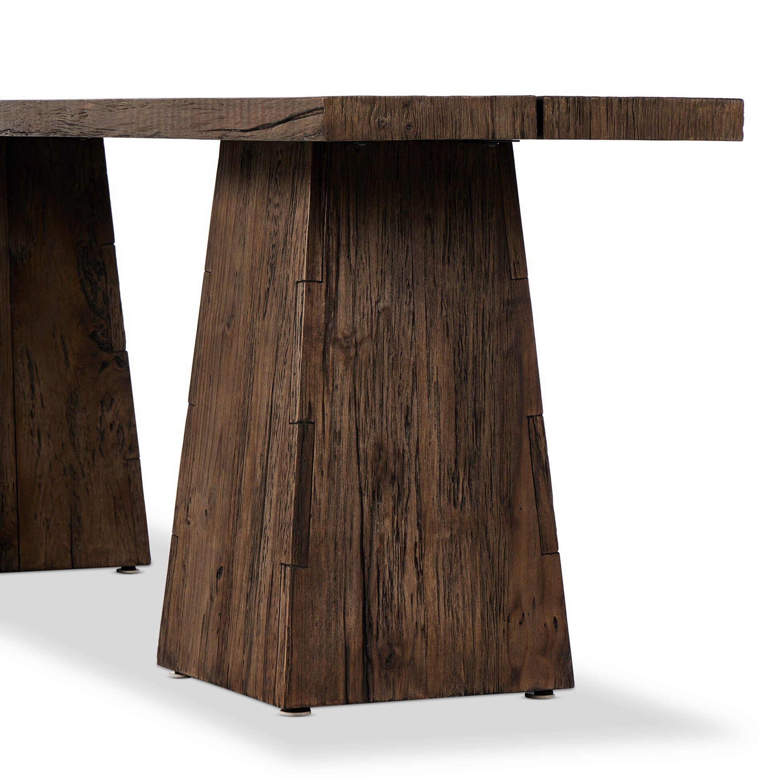 Atlas Console Table, Smoked Alder