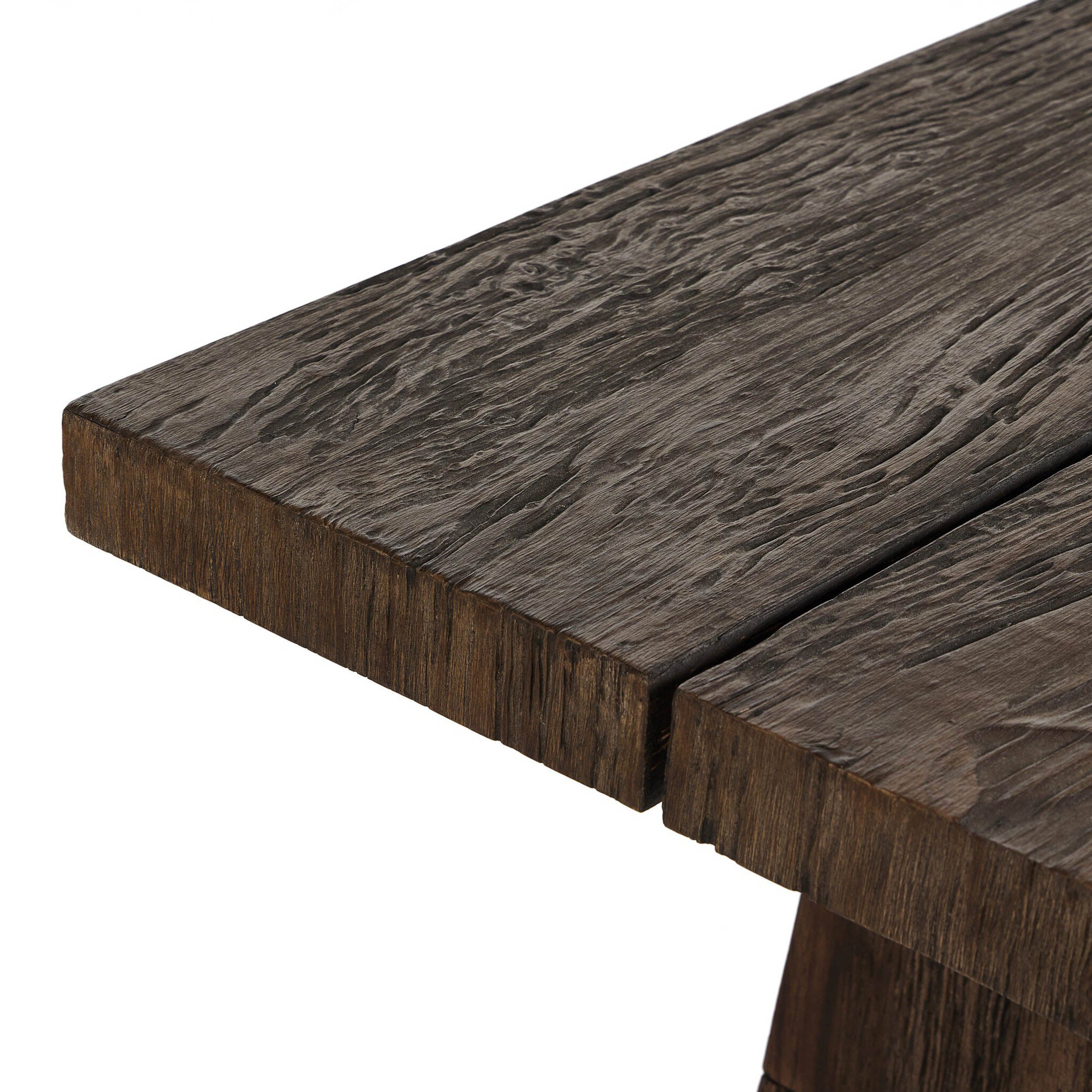 Atlas Console Table, Smoked Alder