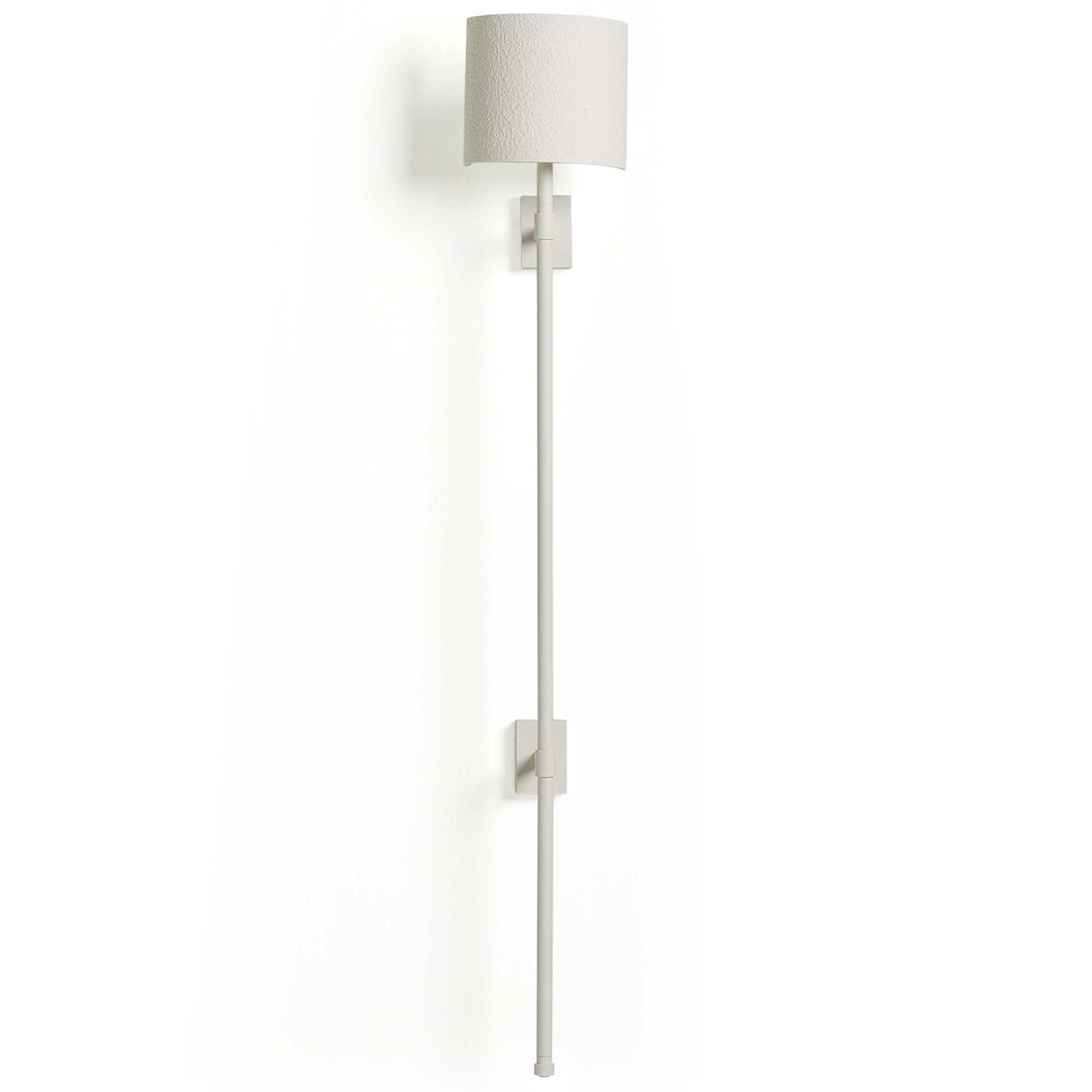 Maurice Sconce, Matte White Plaster
