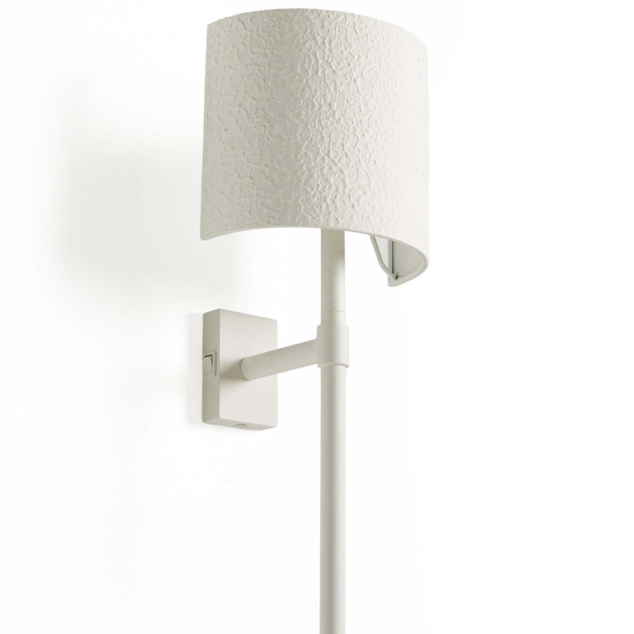 Maurice Sconce, Matte White Plaster