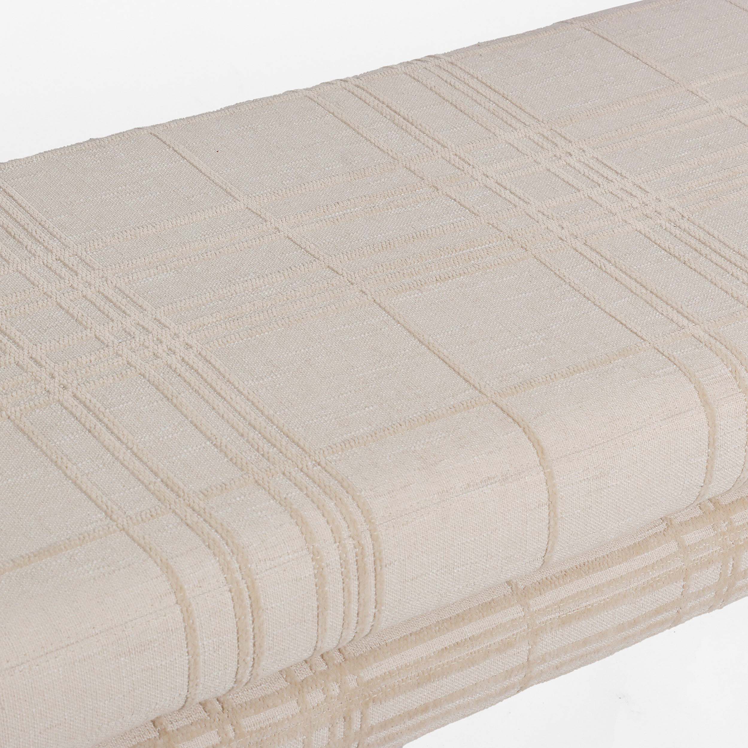 Serena Accent Bench, Sheffield Ivory
