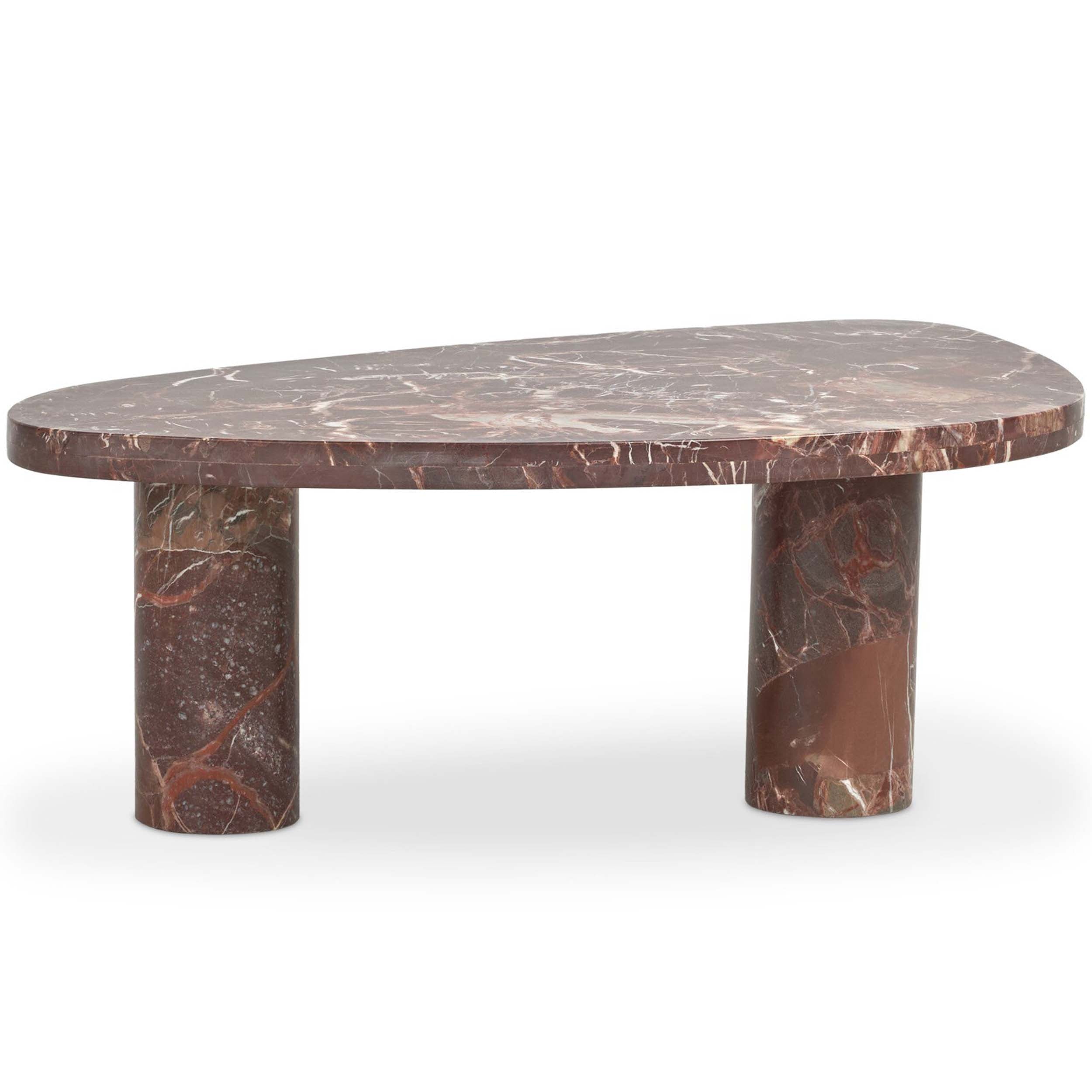 Zion Nesting Coffee Table, Merlot Marble