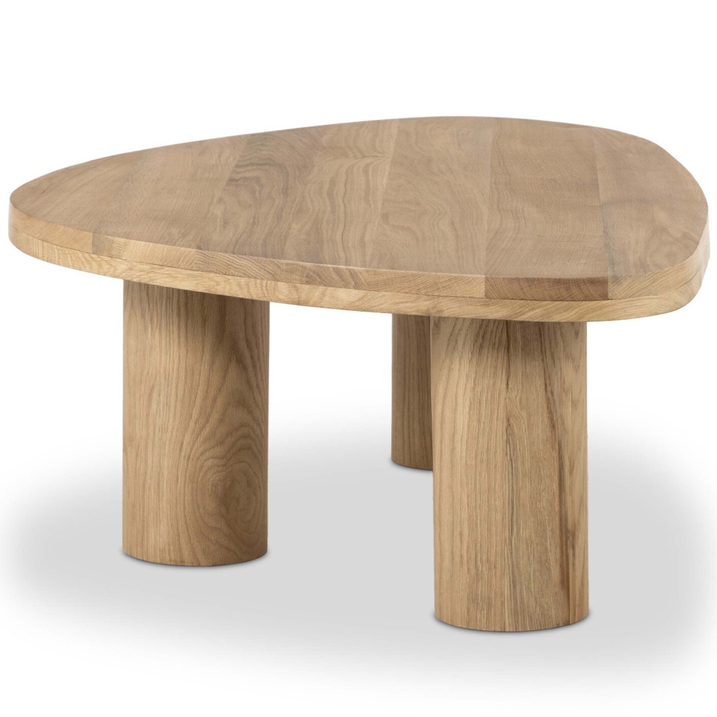 Zion Nesting Coffee Table, Natural Oak