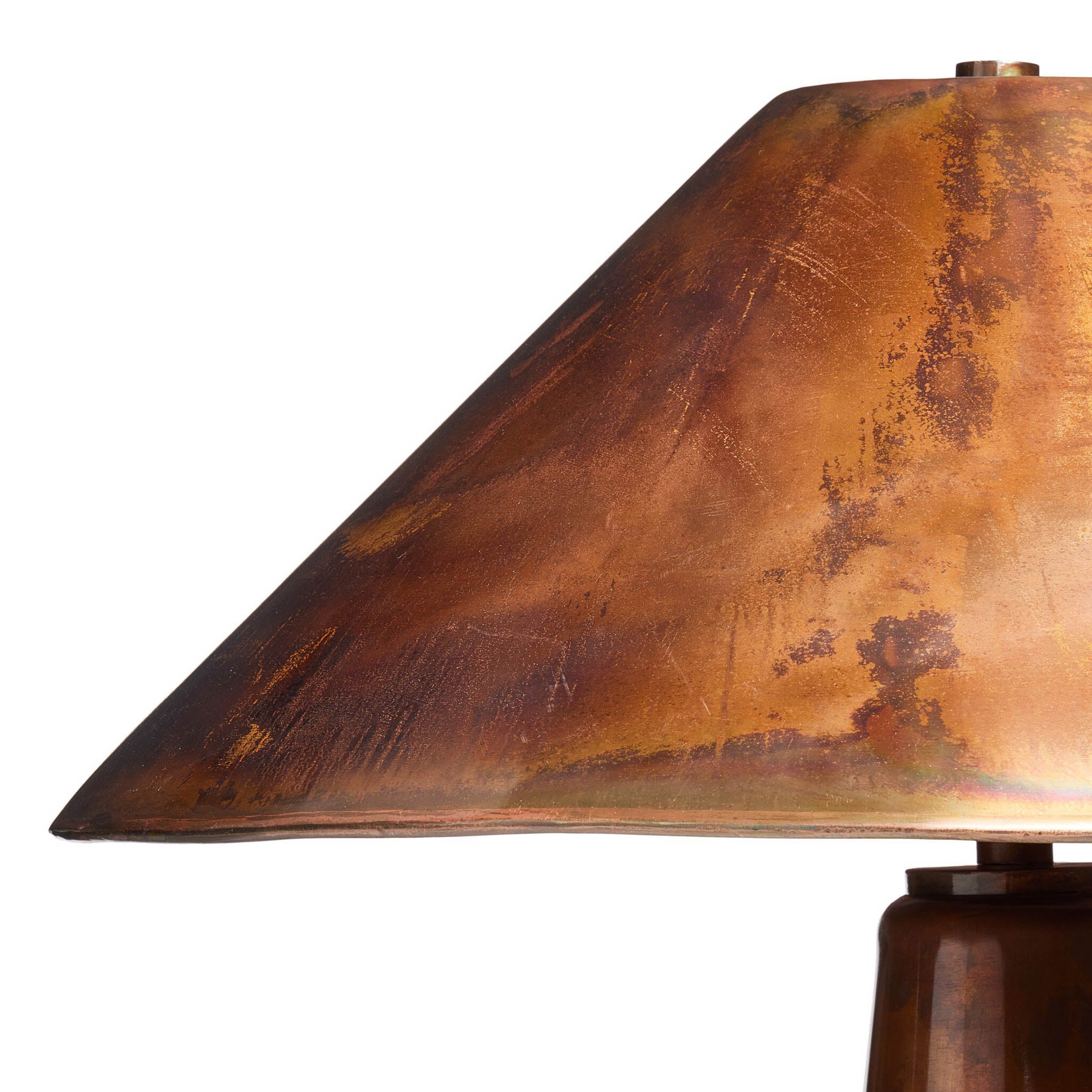 Romani Table Lamp, Iridescent Acid Wash