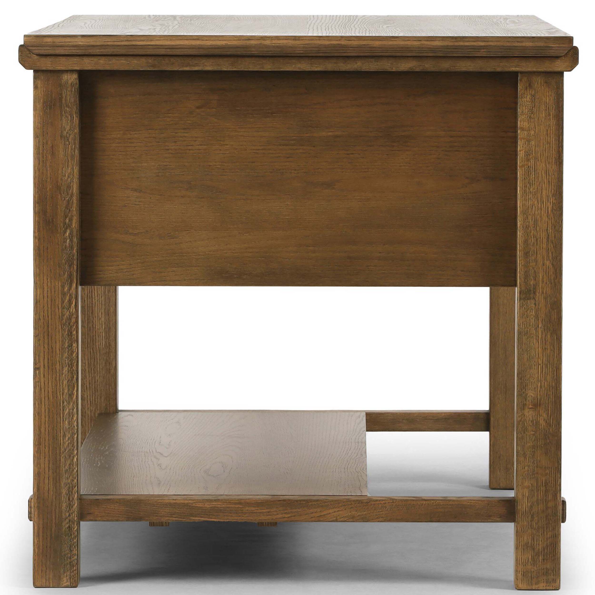 Gardendale Small Kitchen Island, Tan Oak Veneer