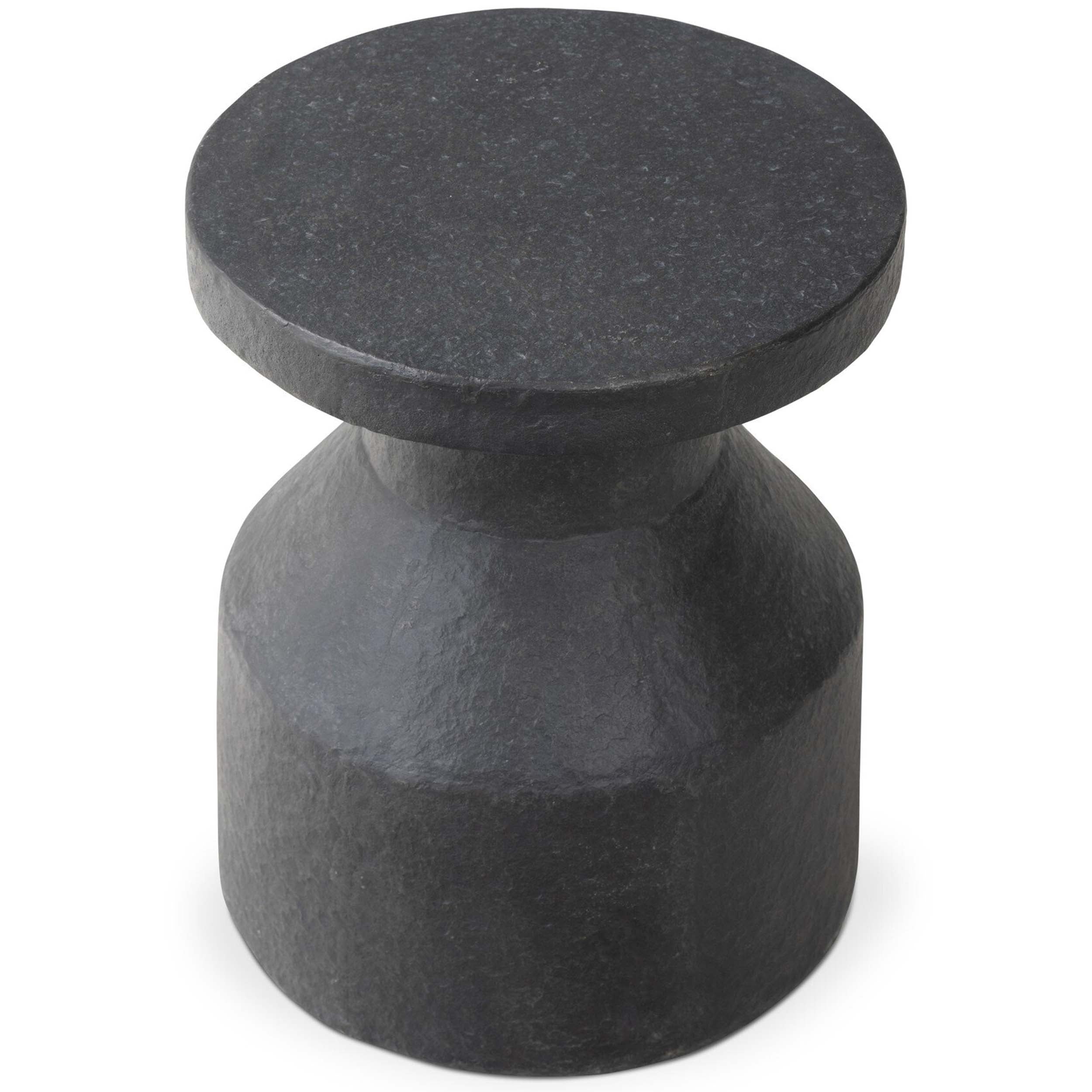 Odeon End Table, Distressed Graphite Concrete