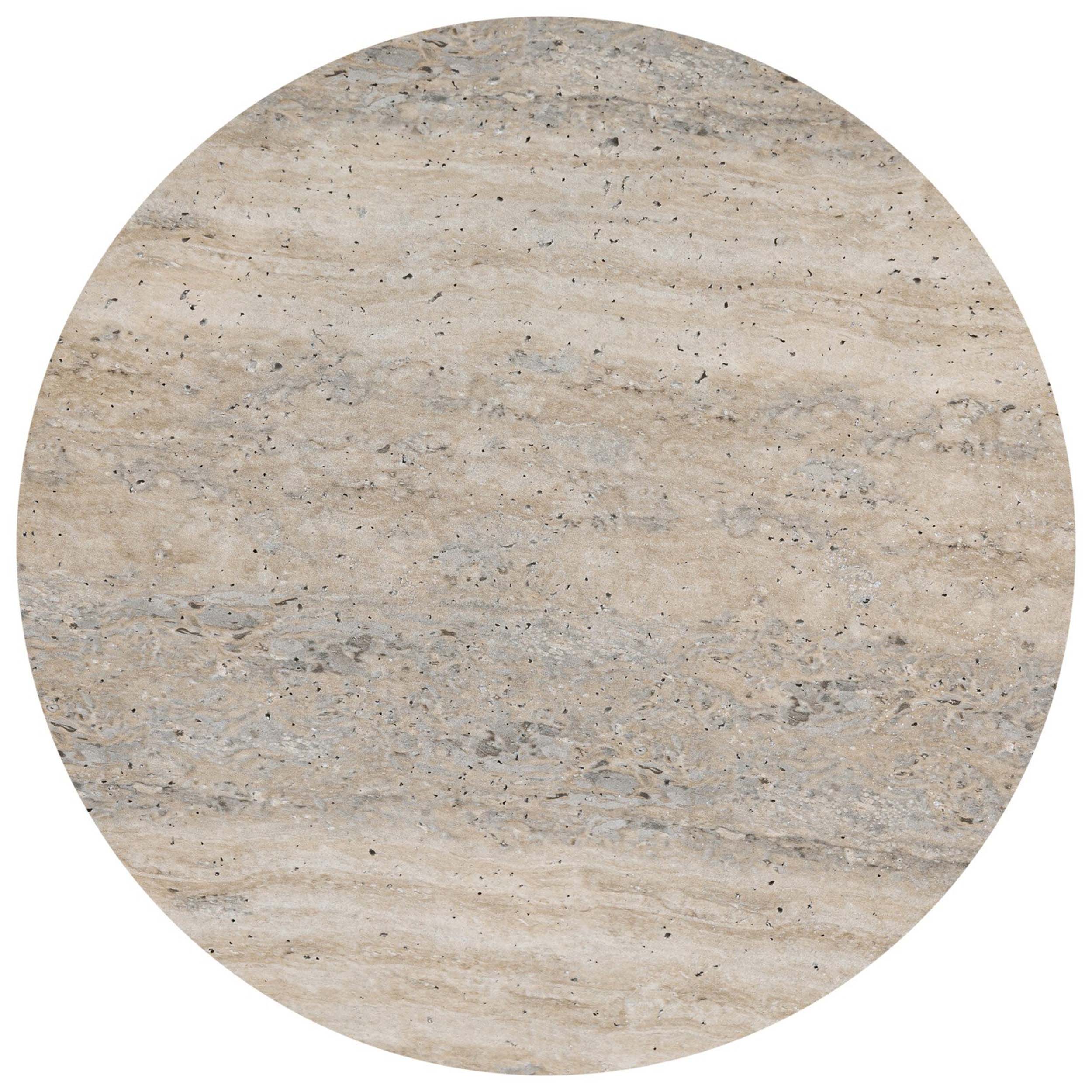 Odeon End Table, Textured Sandy Grey